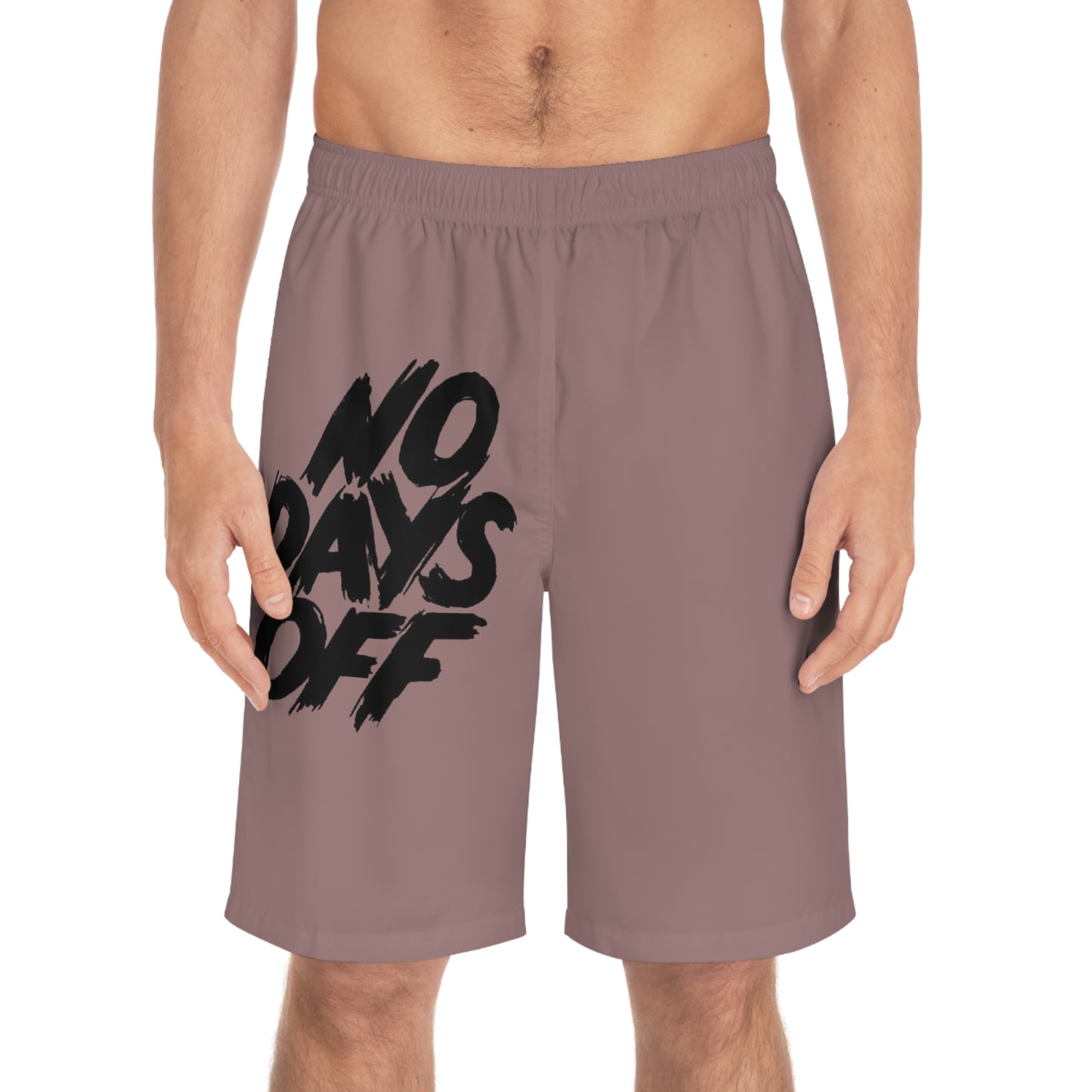 No Days Off Men's Board Shorts — Athletic Surf & Swim Trunks