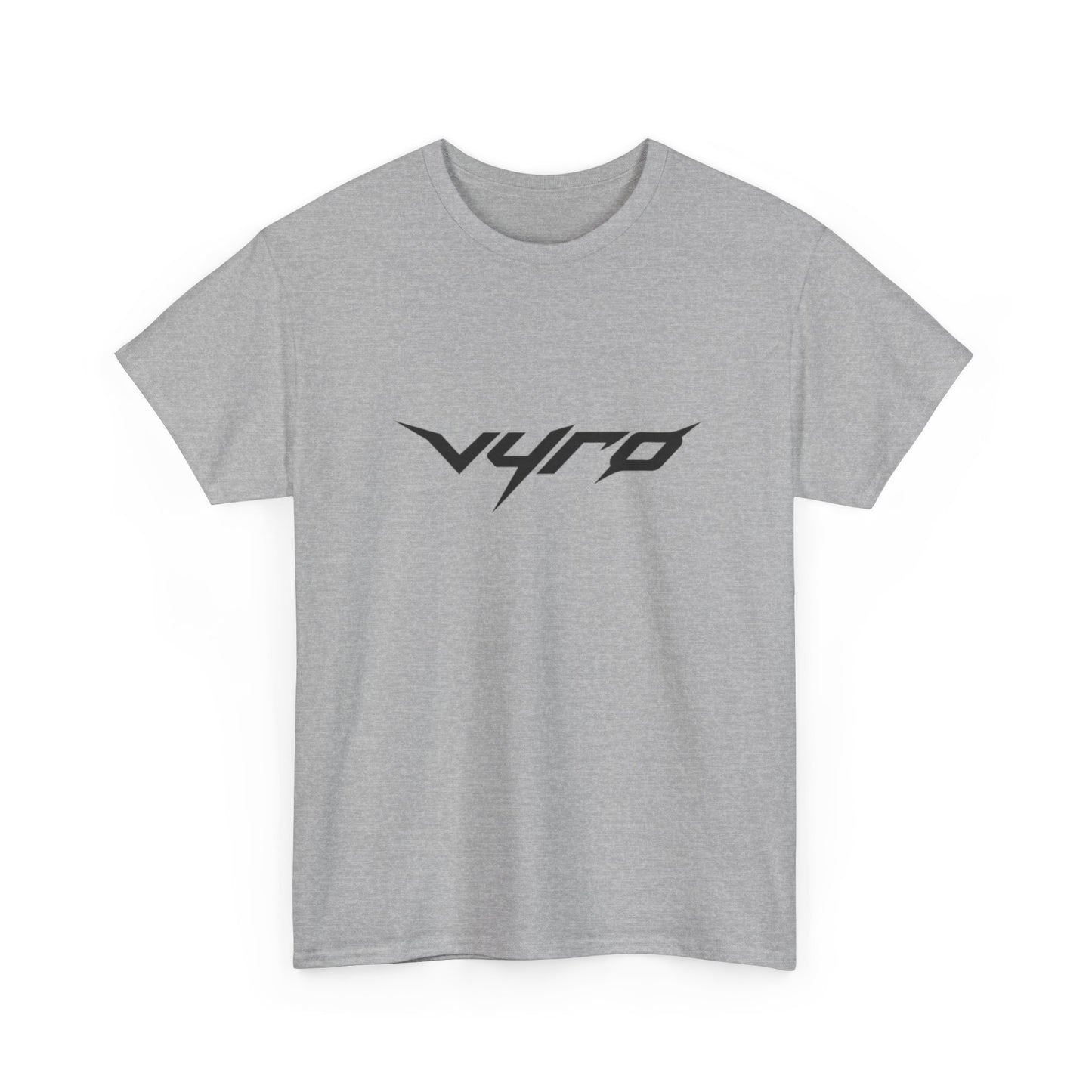 Summer Vibes Graphic Tee — 'Vyro' Logo & Beach Icon Back