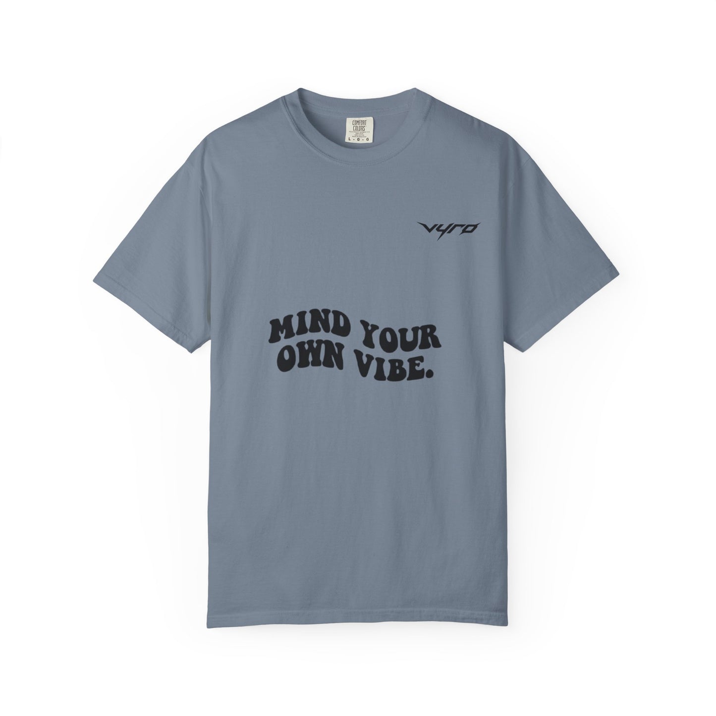 Mind Your Own Vibe T-Shirt — Retro Tropical "CHILL" Graphic Tee