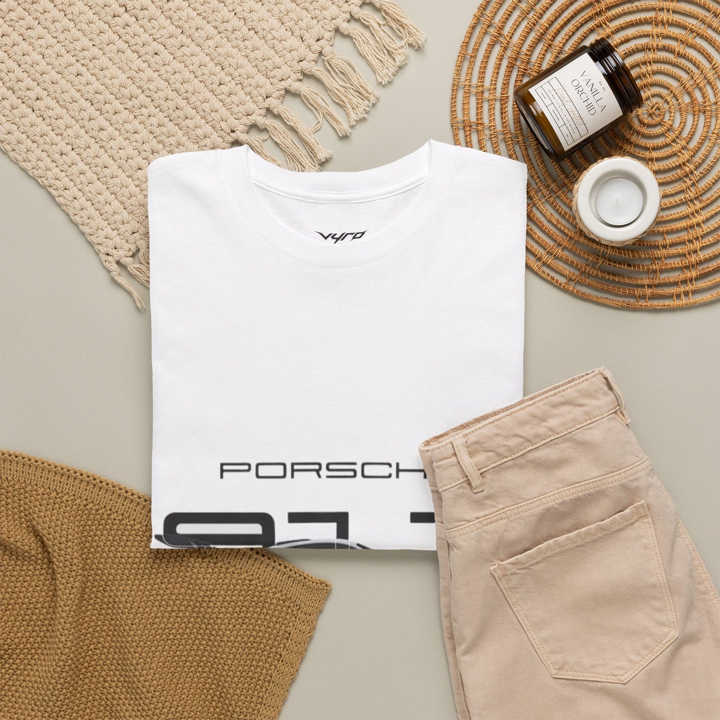 Porsche 911 GT1 Tee — Retro Race Car Graphic T-Shirt