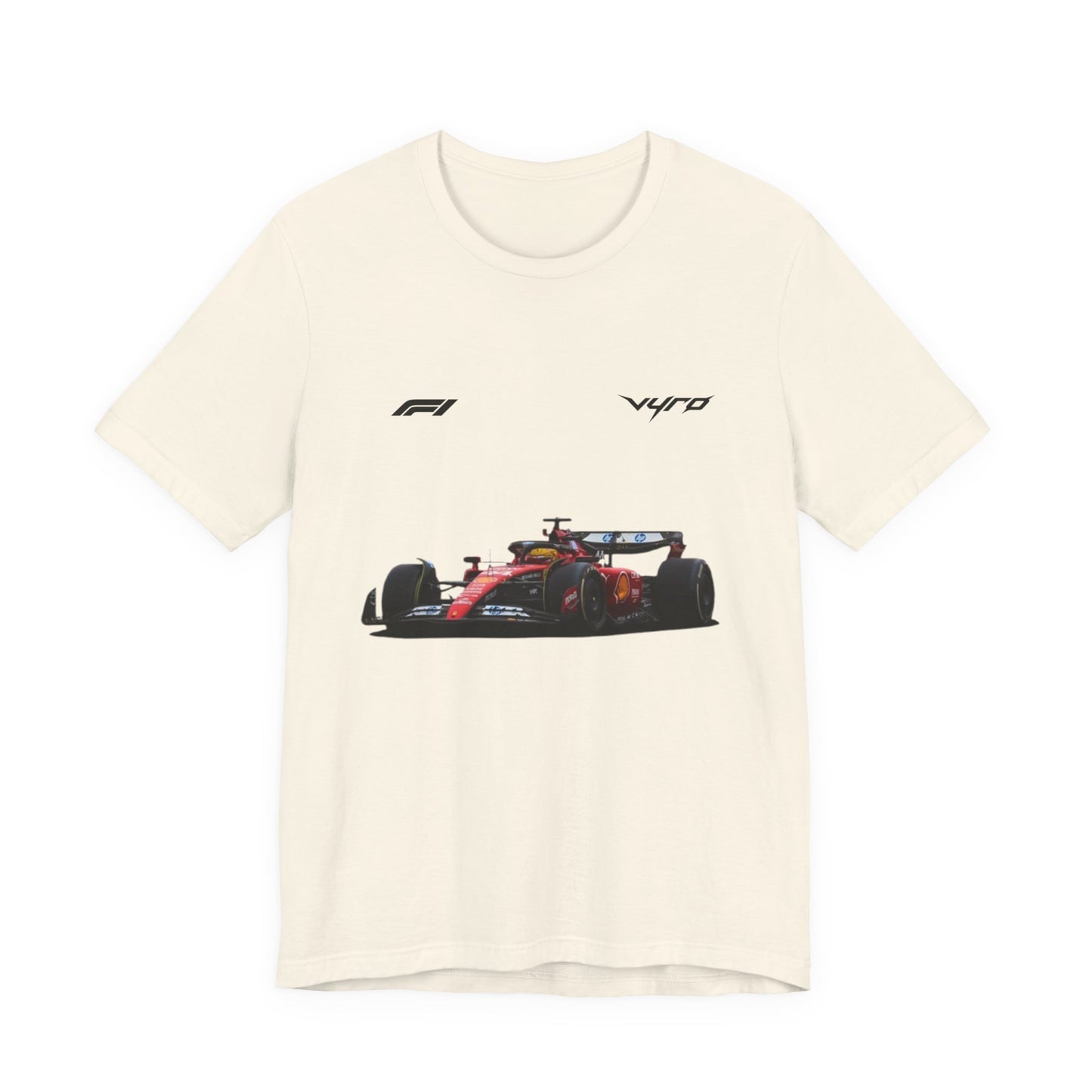 Formula One Race Car T‑Shirt — Red Single-Seater Graphic Tee