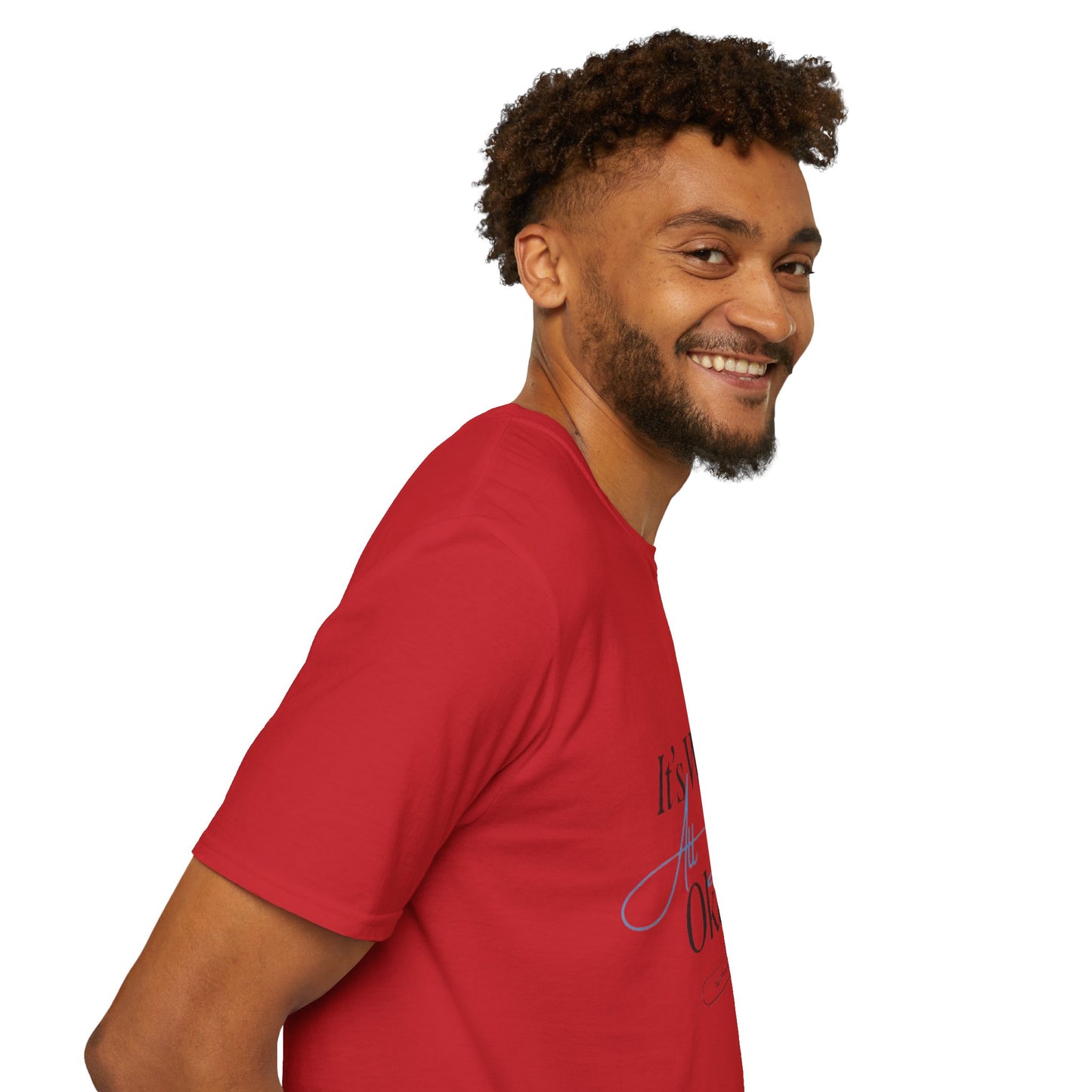 It’s Will All Be Okay T-Shirt — Positive Script Comfort Tee