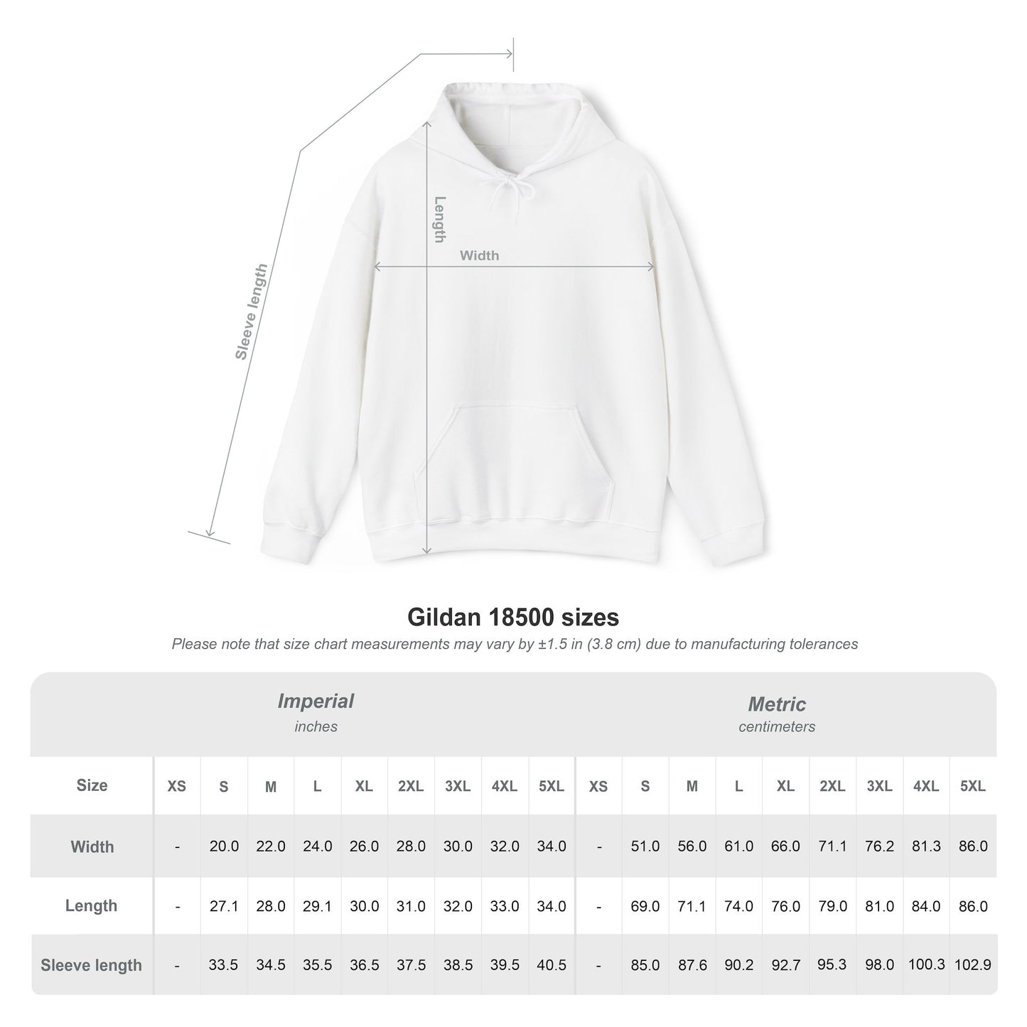 Go Work Hoodie — Motivational Minimalist Hooded Sweatshirt with Sleeve Text