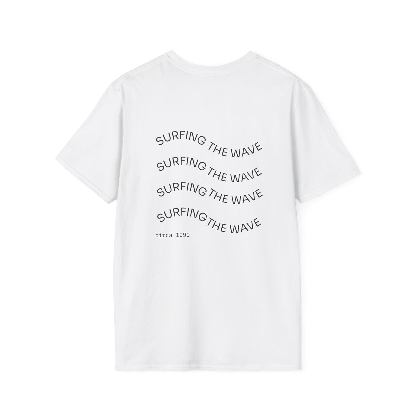 T-Shirt — Tropical Palm Beach Graphic Tee with 'vyro' Text