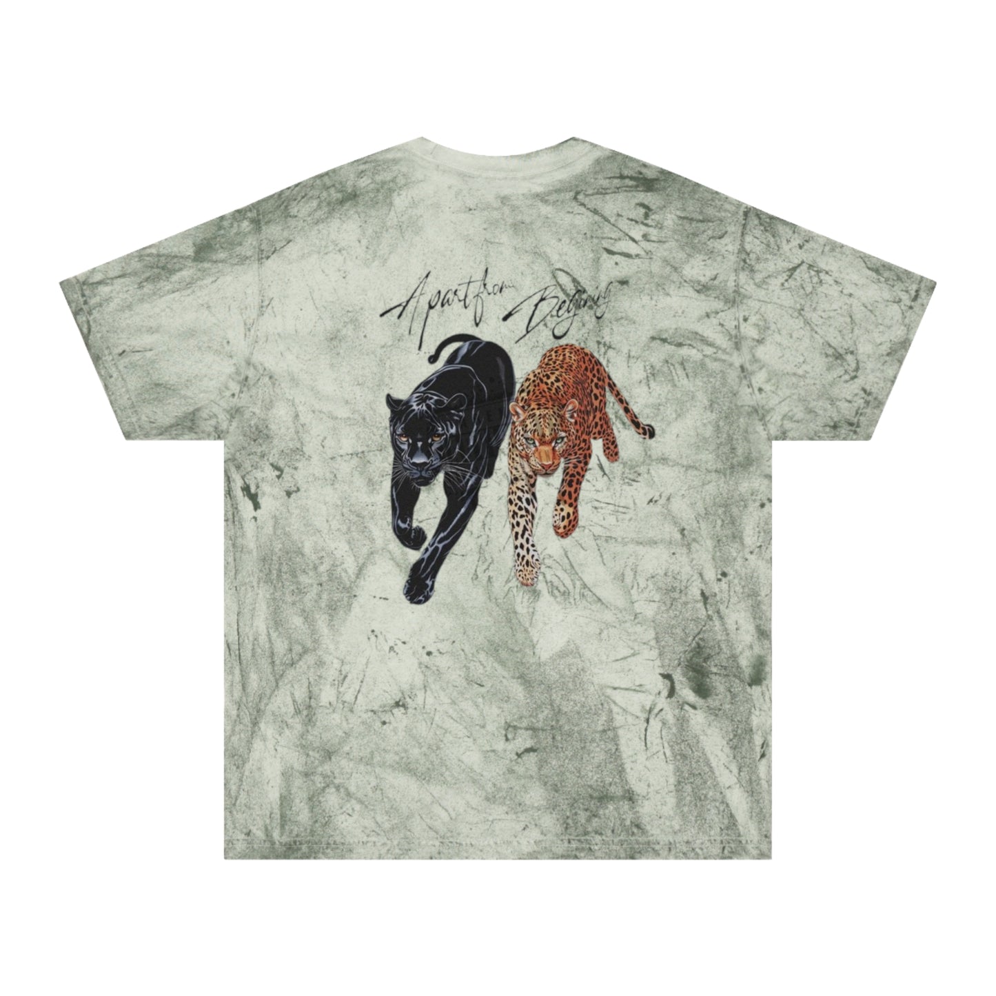 Tie-Dye Panther Tee — 'Specter & Savage' Graphic Shirt