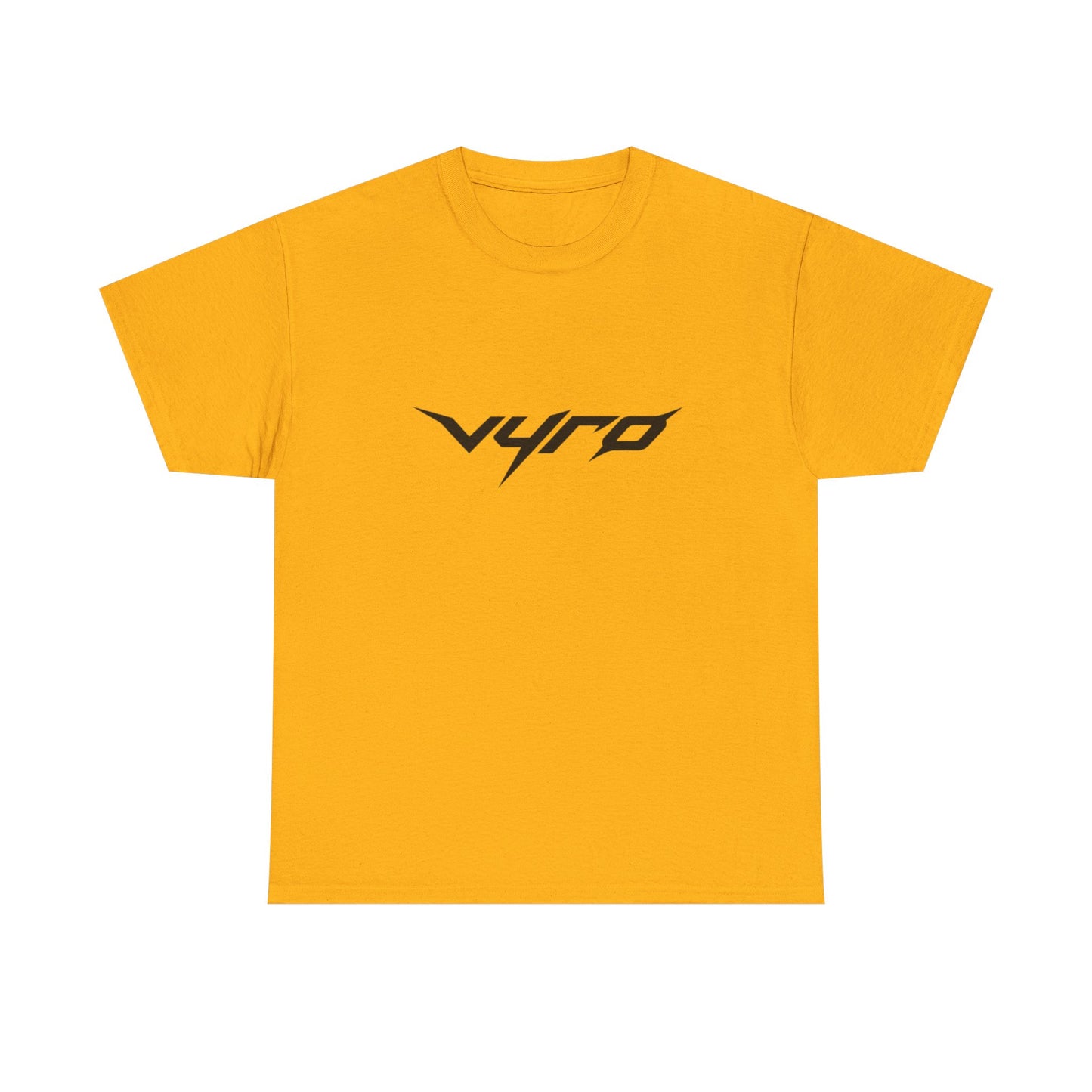 Summer Vibes Graphic Tee — 'Vyro' Logo & Beach Icon Back