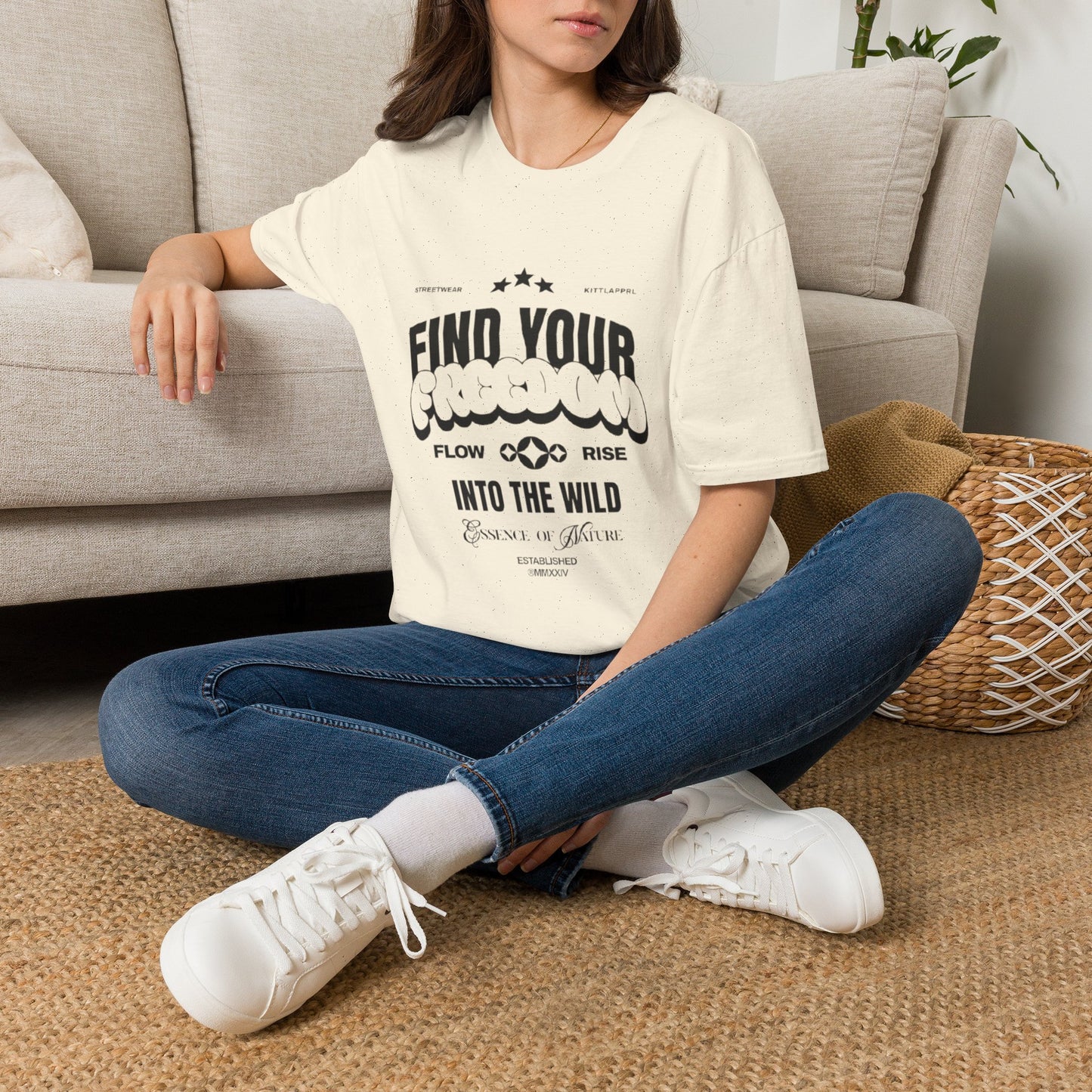 Find Your Freedom T-Shirt — 'Find Your Freedom' Graphic Tee, Adventure & Nature Vibe