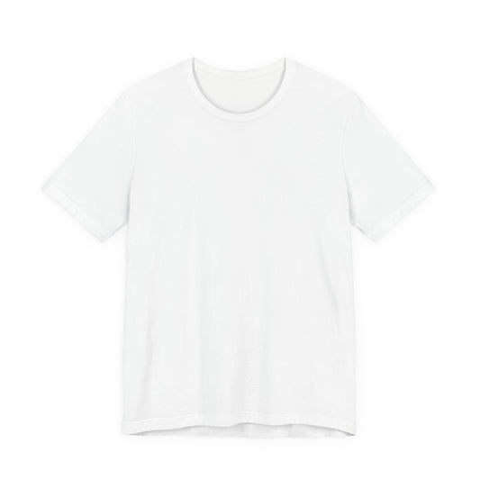 Classic White Tee — Plain Jersey Short Sleeve T-Shirt