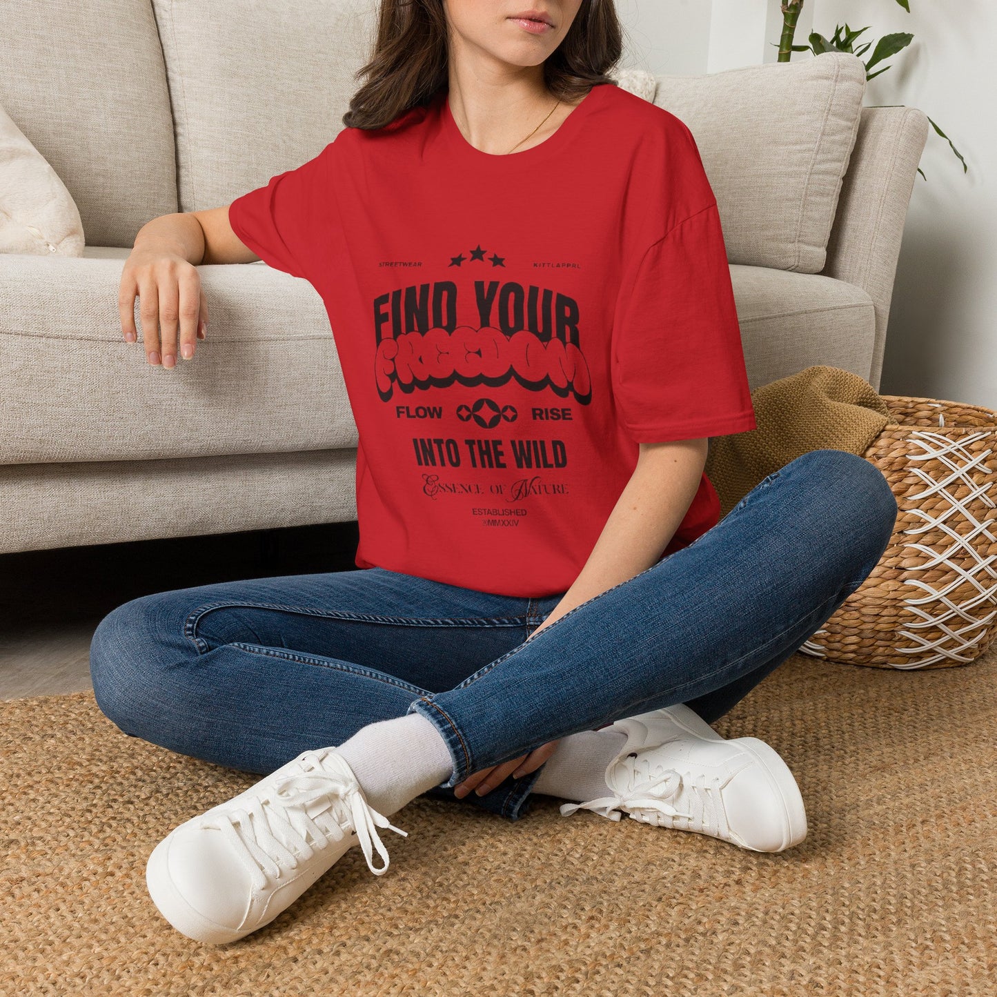 Find Your Freedom T-Shirt — 'Find Your Freedom' Graphic Tee, Adventure & Nature Vibe