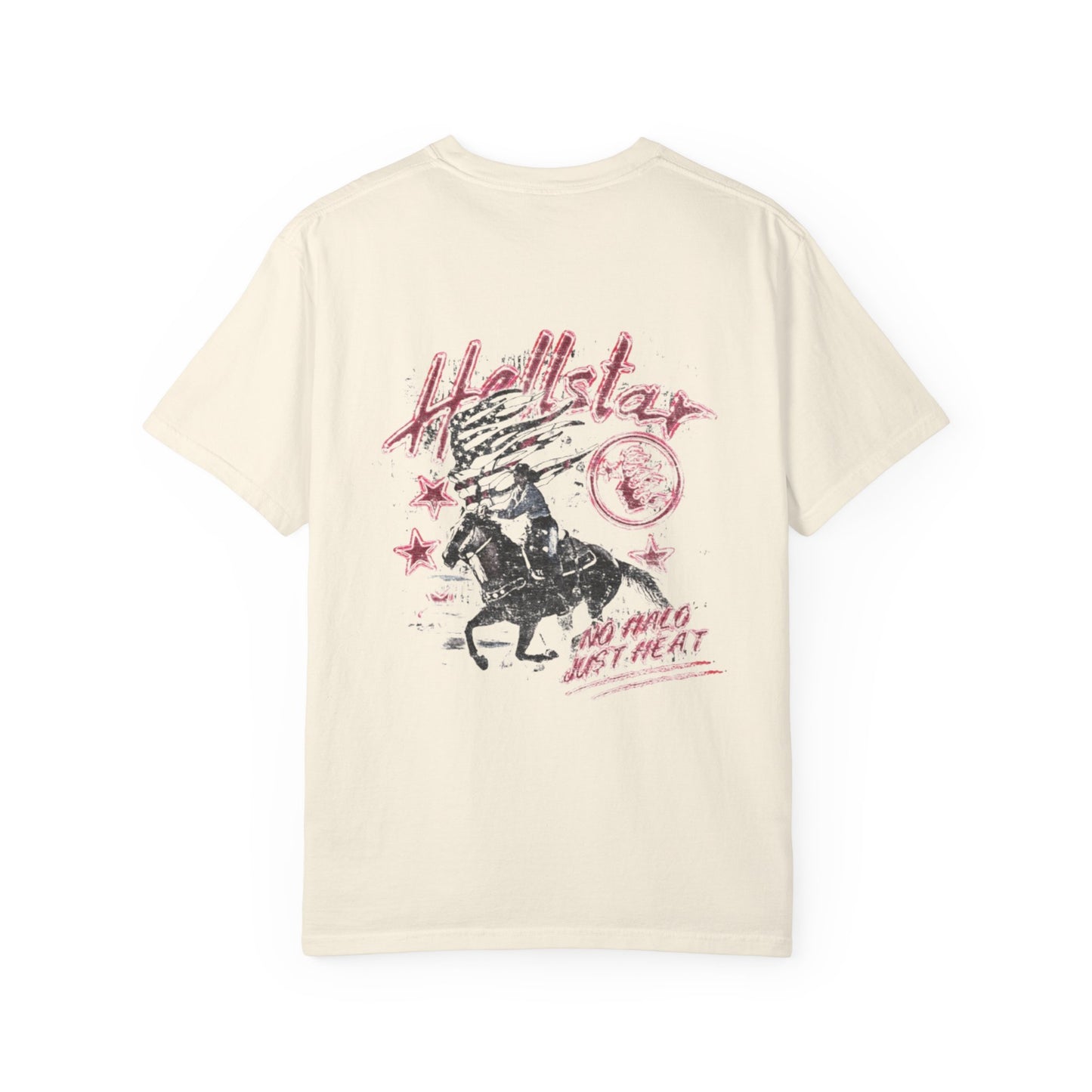 Graphic T-Shirt — "Embrace New Roads" Vintage Western Rider Tee