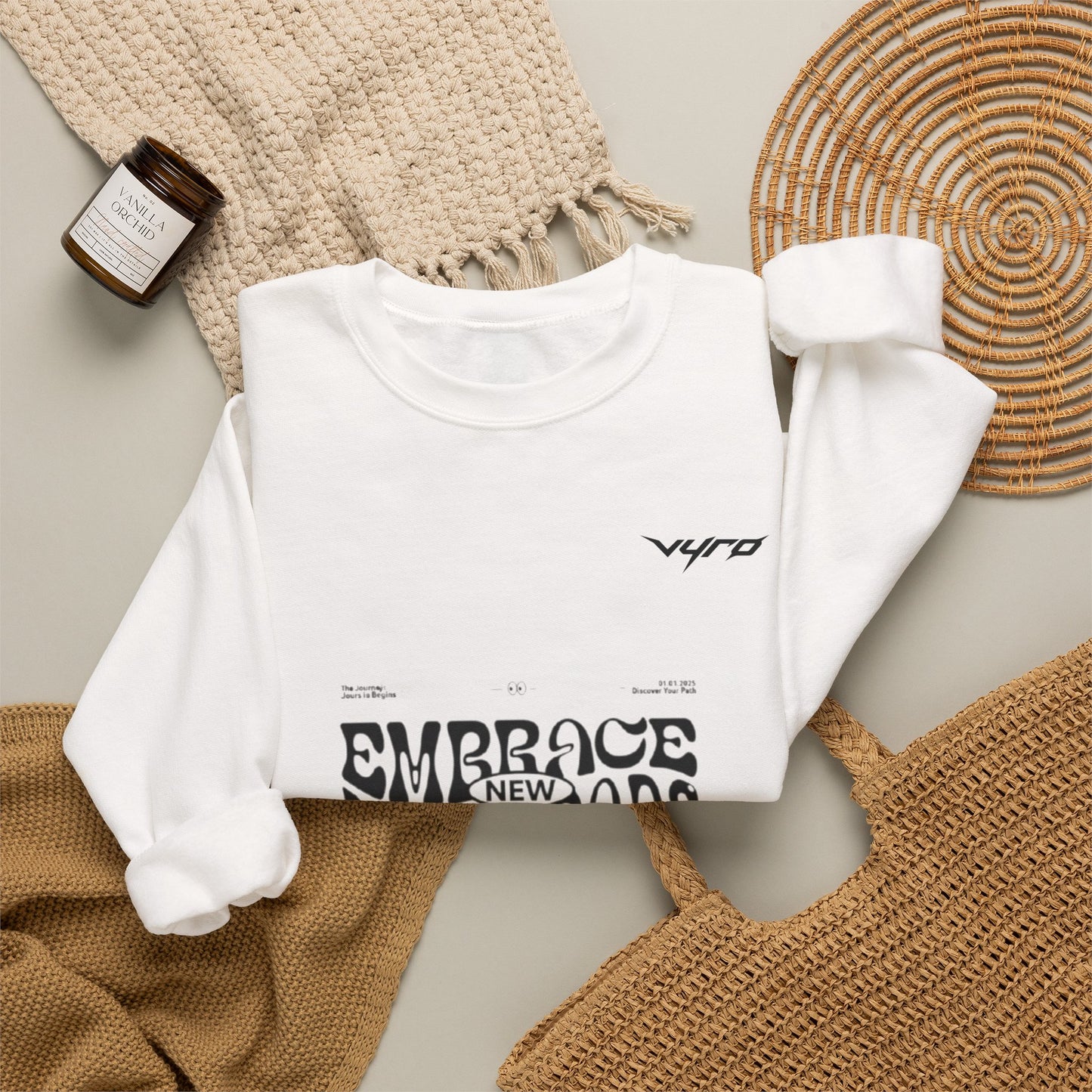 Embrace New Roads Crewneck Sweatshirt