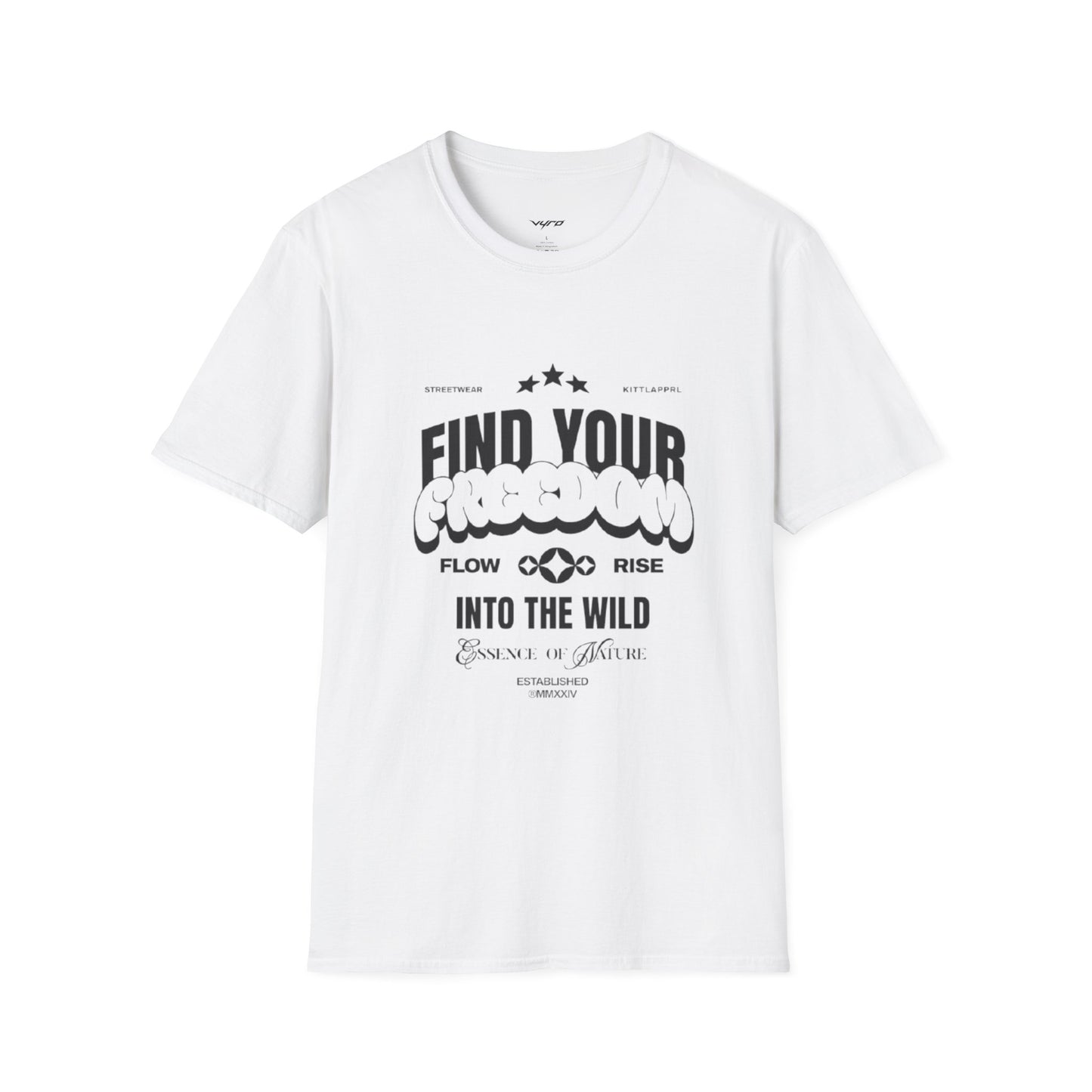 Find Your Freedom T-Shirt — 'Find Your Freedom' Graphic Tee, Adventure & Nature Vibe