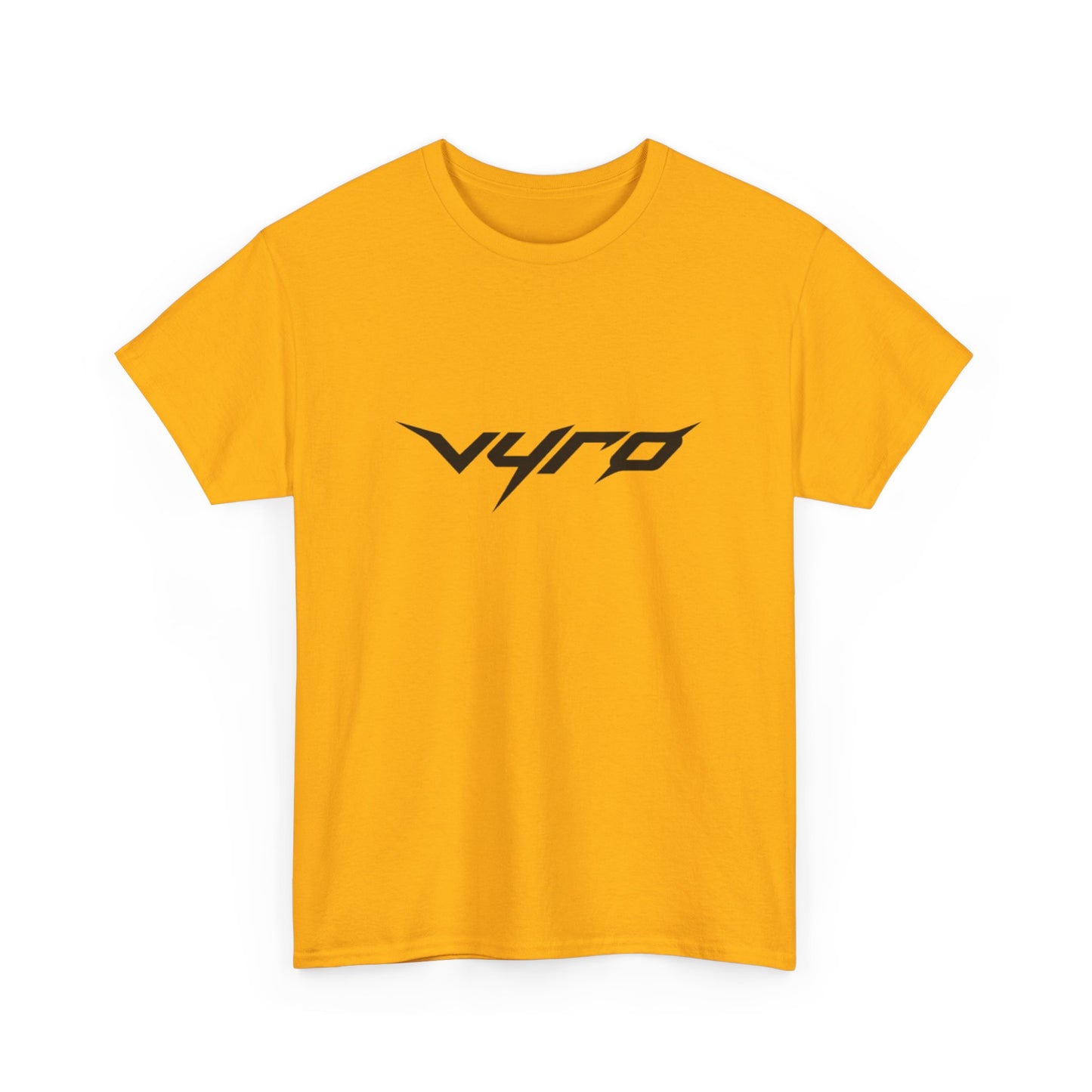 Summer Vibes Graphic Tee — 'Vyro' Logo & Beach Icon Back