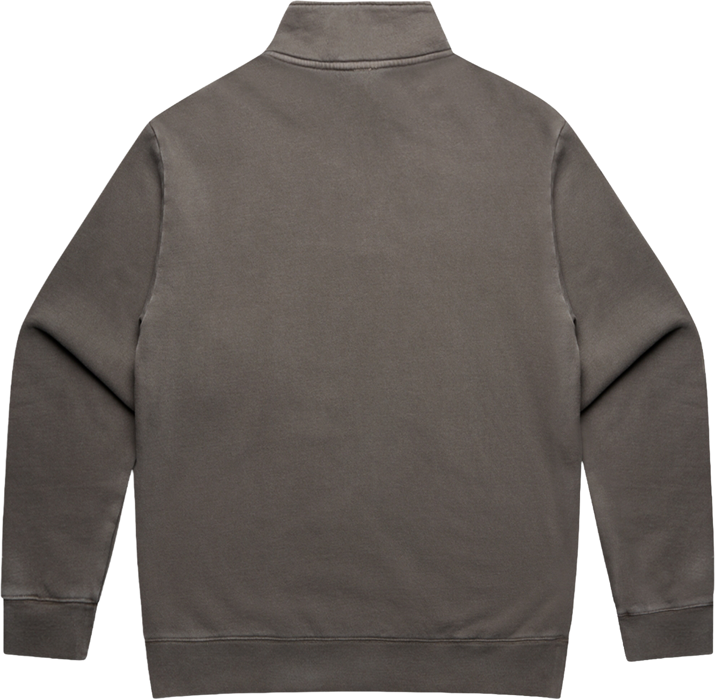 Faded Half-Zip Sweatshirt — Relaxed Casual Pullover