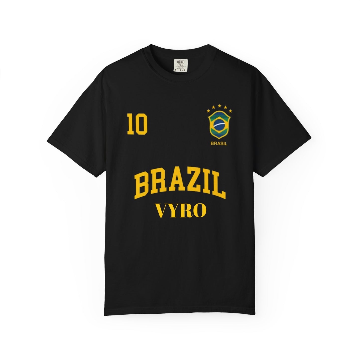 Brazil Soccer Fan T-Shirt — Fenomeno Ronaldo Tribute Tee