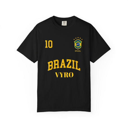 Brazil Soccer Fan T-Shirt — Fenomeno Ronaldo Tribute Tee