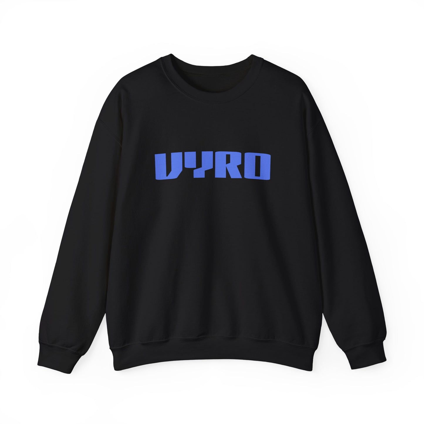 Vyro Logo Sweatshirt — Minimal White Crewneck