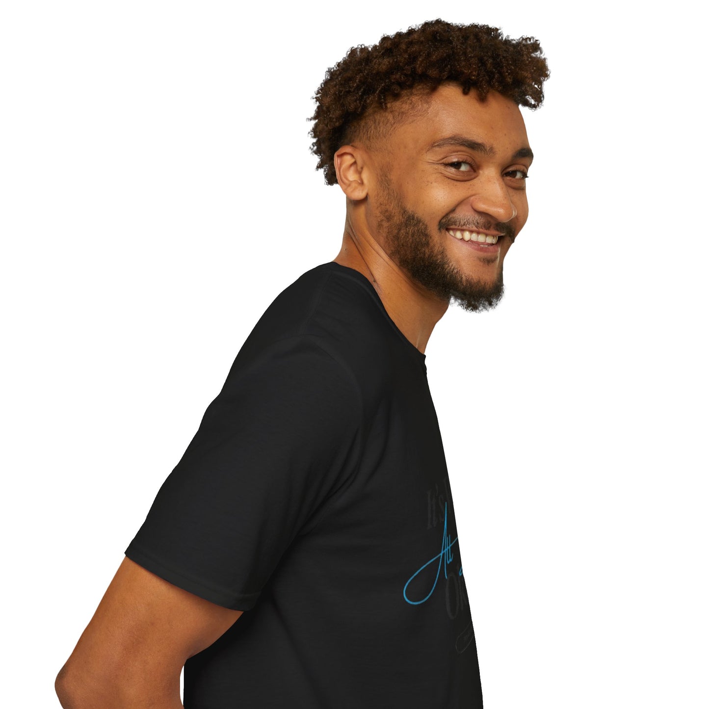 It’s Will All Be Okay T-Shirt — Positive Script Comfort Tee