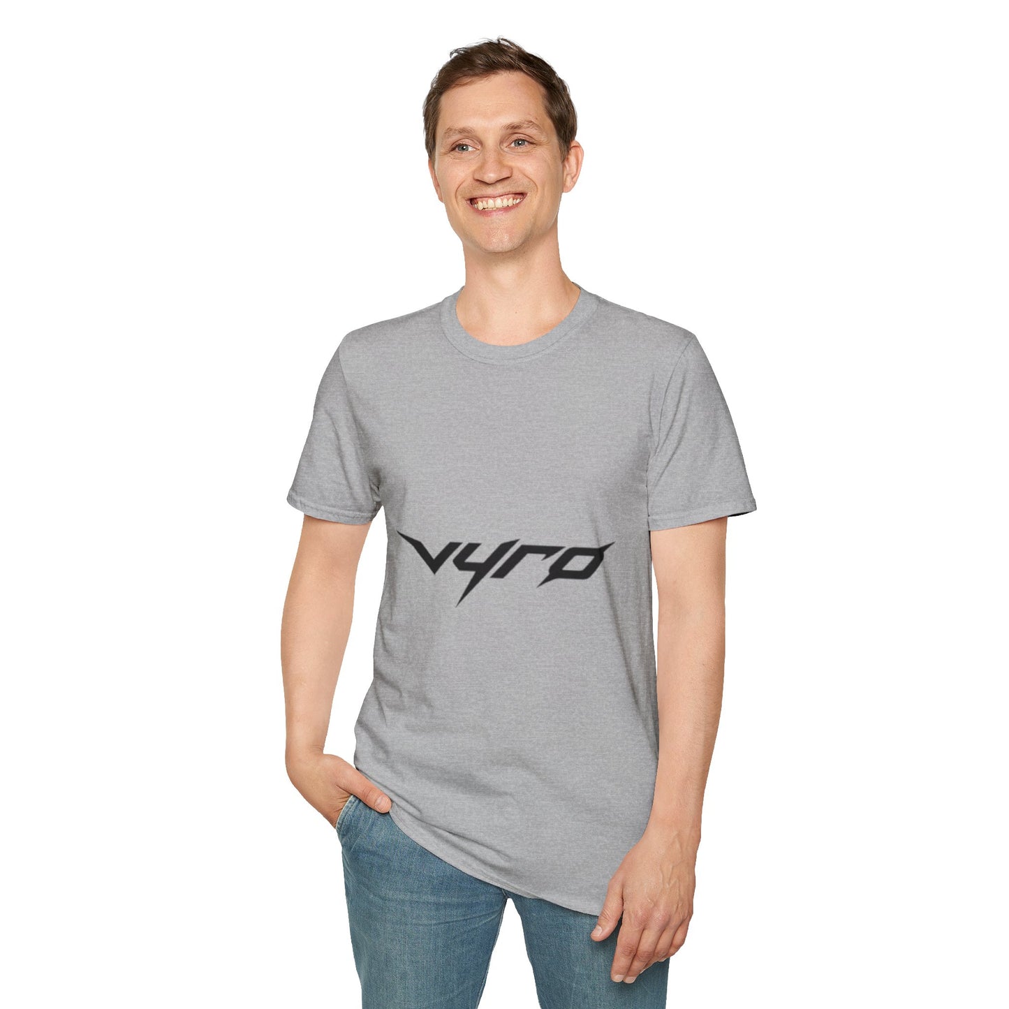 V4RO Logo T-Shirt — Minimal Tech Streetwear Graphic Tee