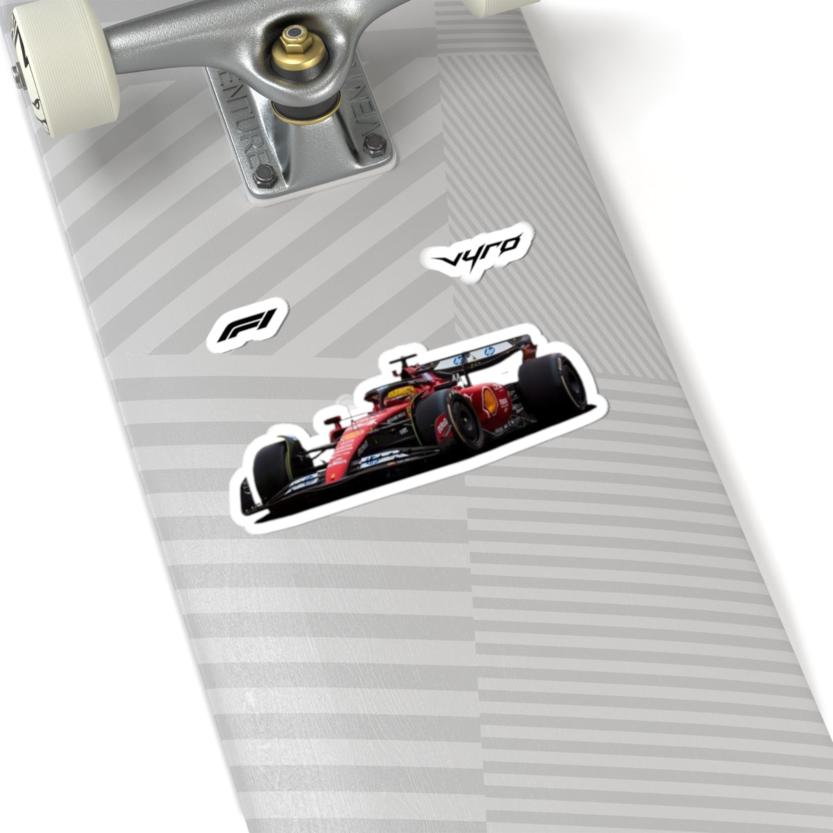 Racing Formula Car Kiss-Cut Sticker Pack — Sports Car Laptop Decals