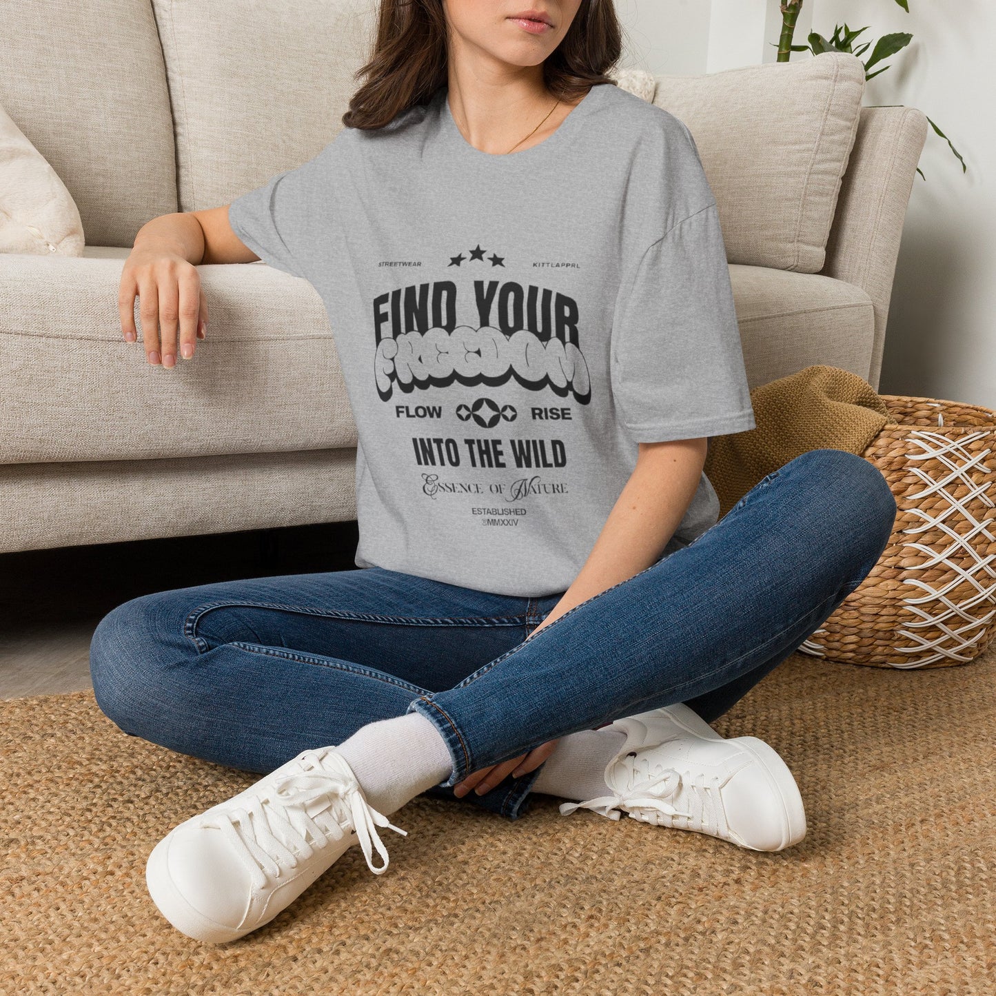 Find Your Freedom T-Shirt — 'Find Your Freedom' Graphic Tee, Adventure & Nature Vibe