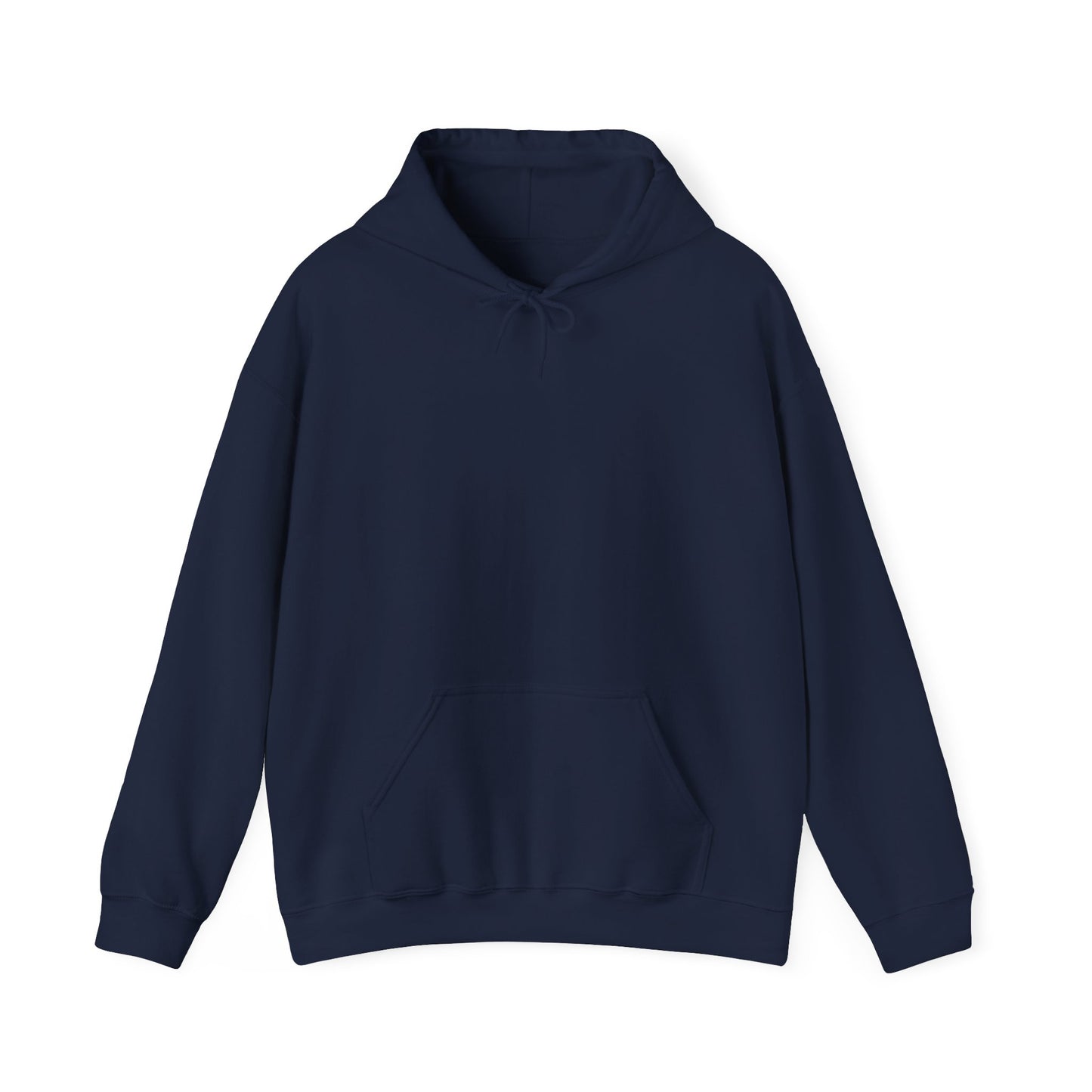 Classic White Hoodie — Minimalist Blank Pullover for Custom Printing