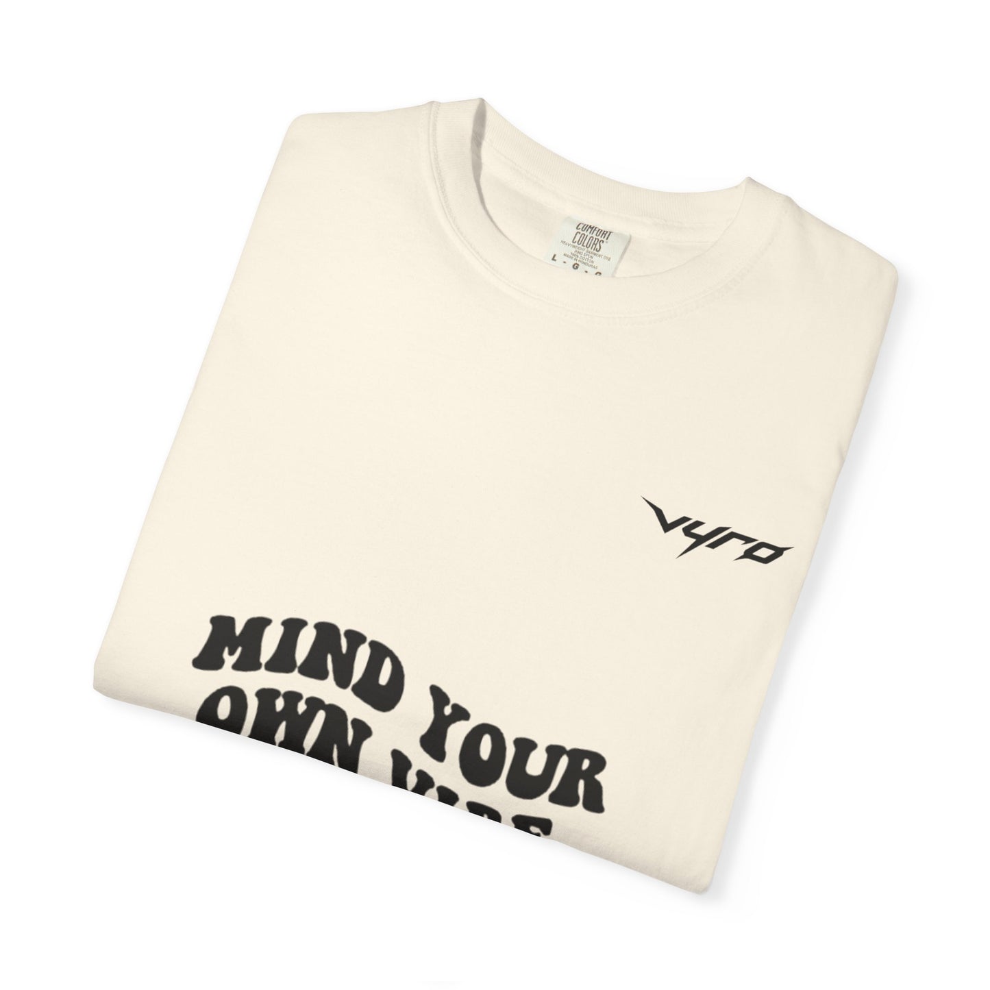 Mind Your Own Vibe T-Shirt — Retro Tropical "CHILL" Graphic Tee