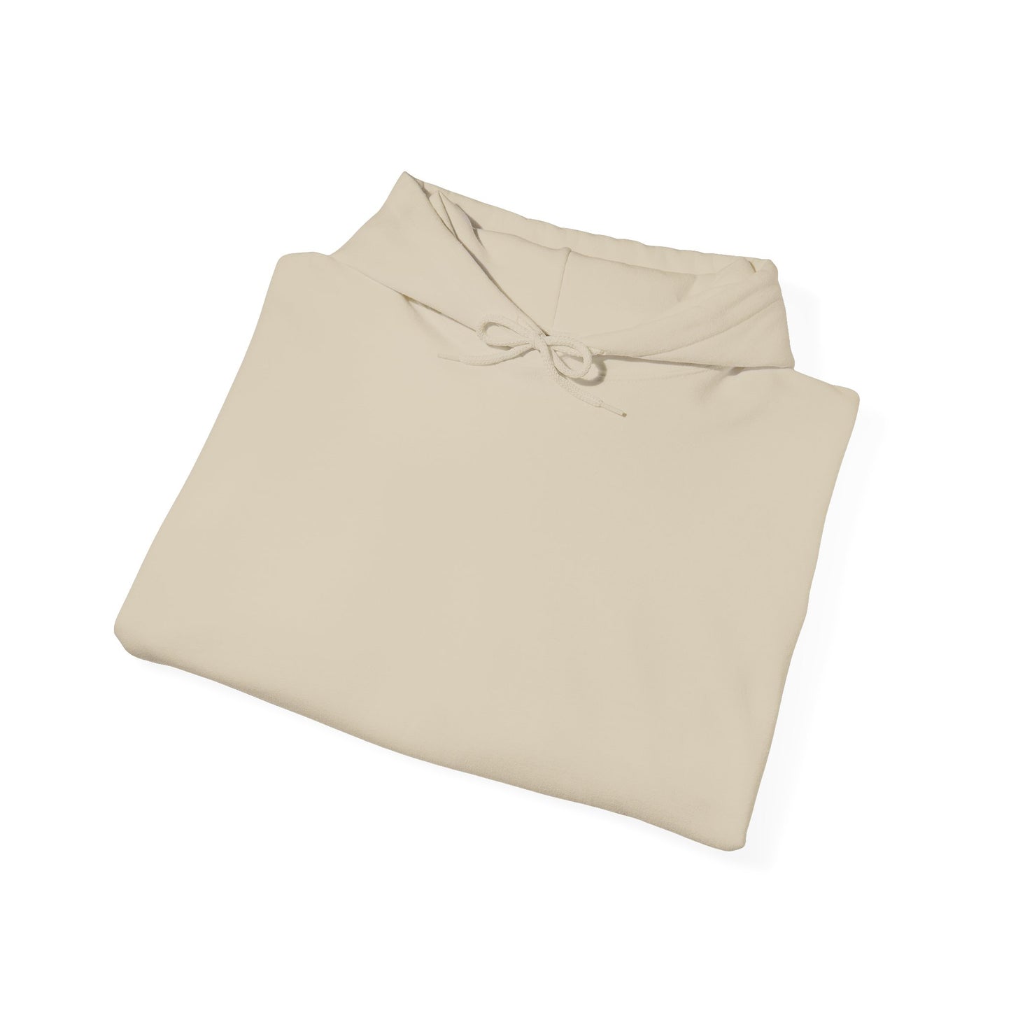 Classic White Hoodie — Minimalist Blank Pullover for Custom Printing