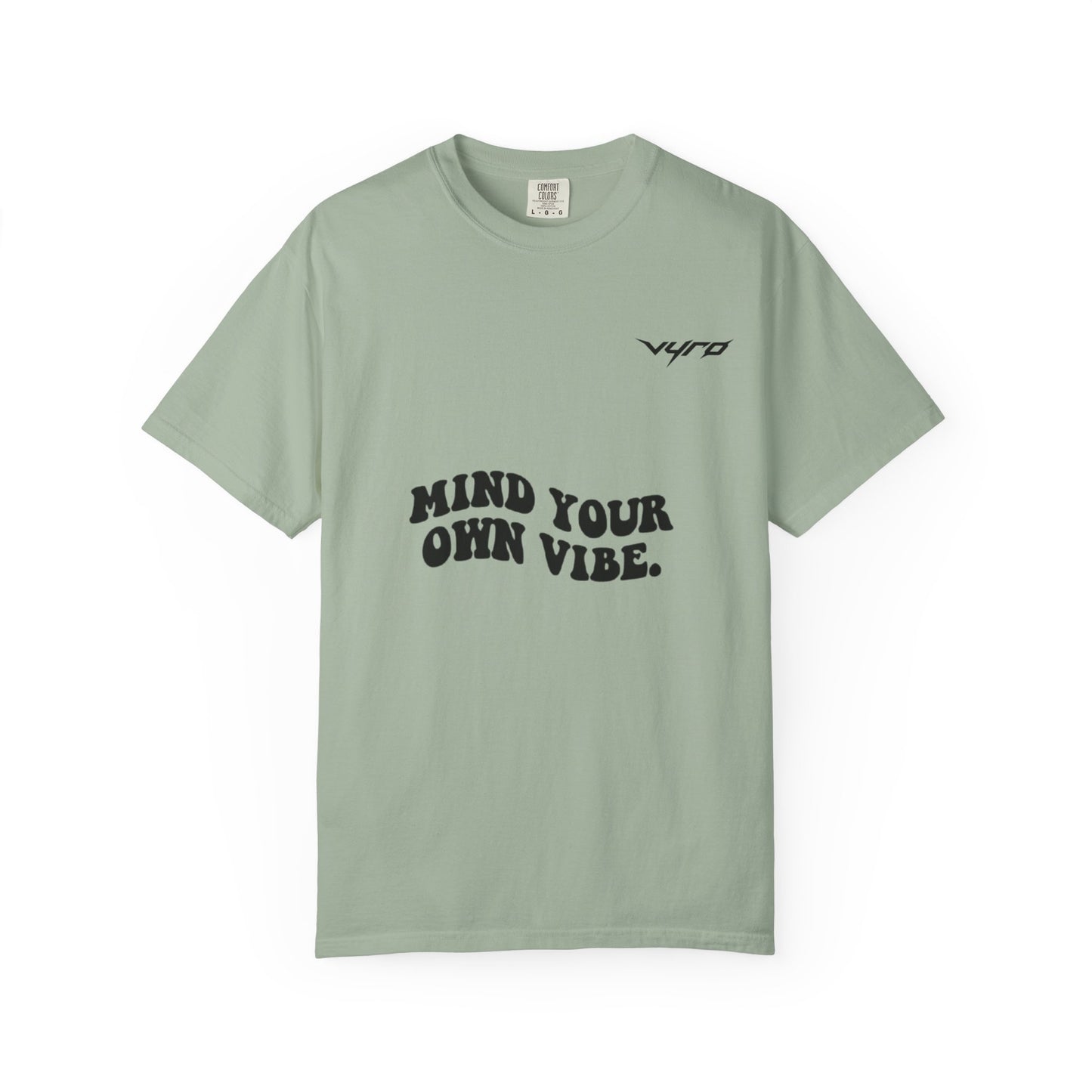 Mind Your Own Vibe T-Shirt — Retro Tropical "CHILL" Graphic Tee