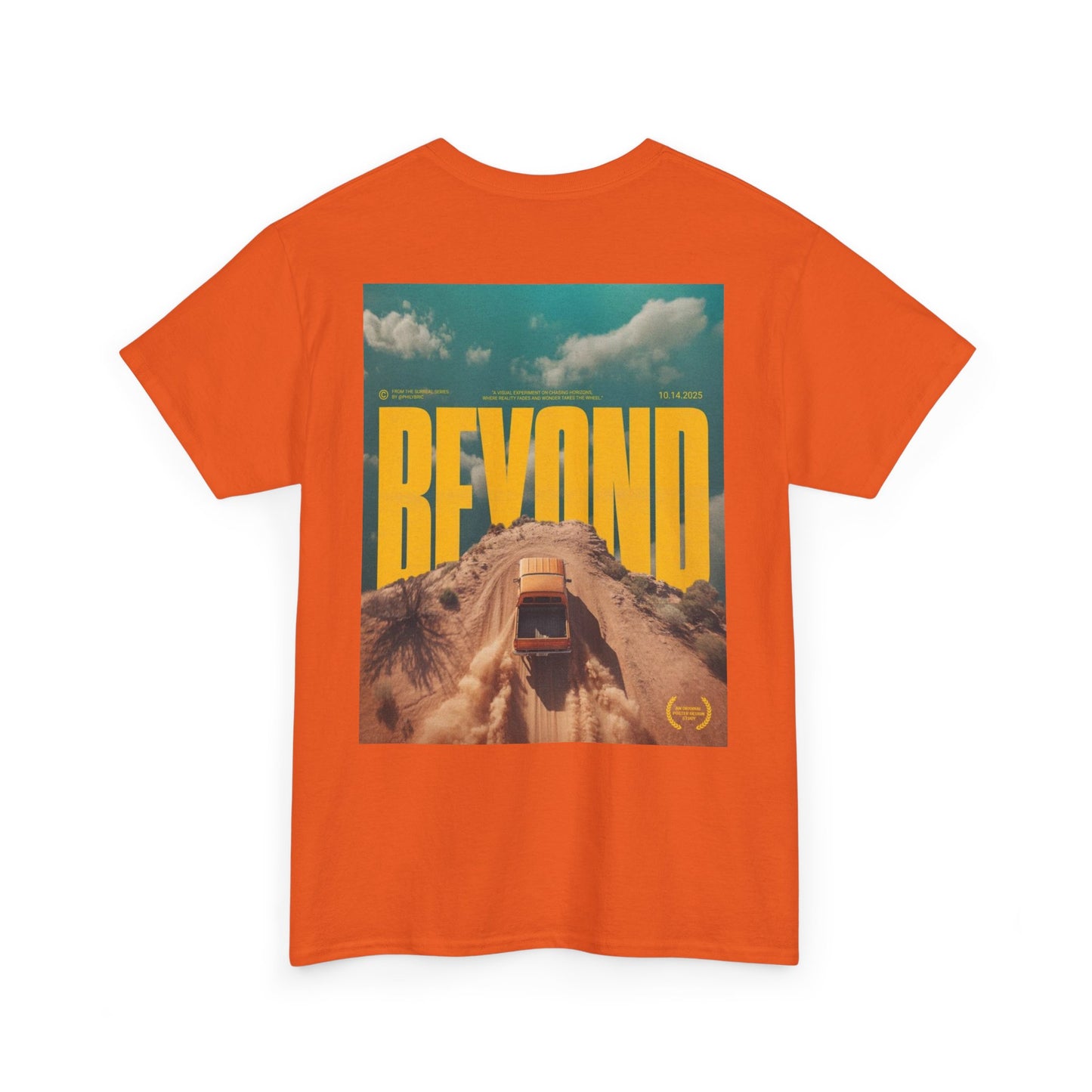 Beyond Adventure Tee — "No Risk No Fun" Graphic T‑Shirt