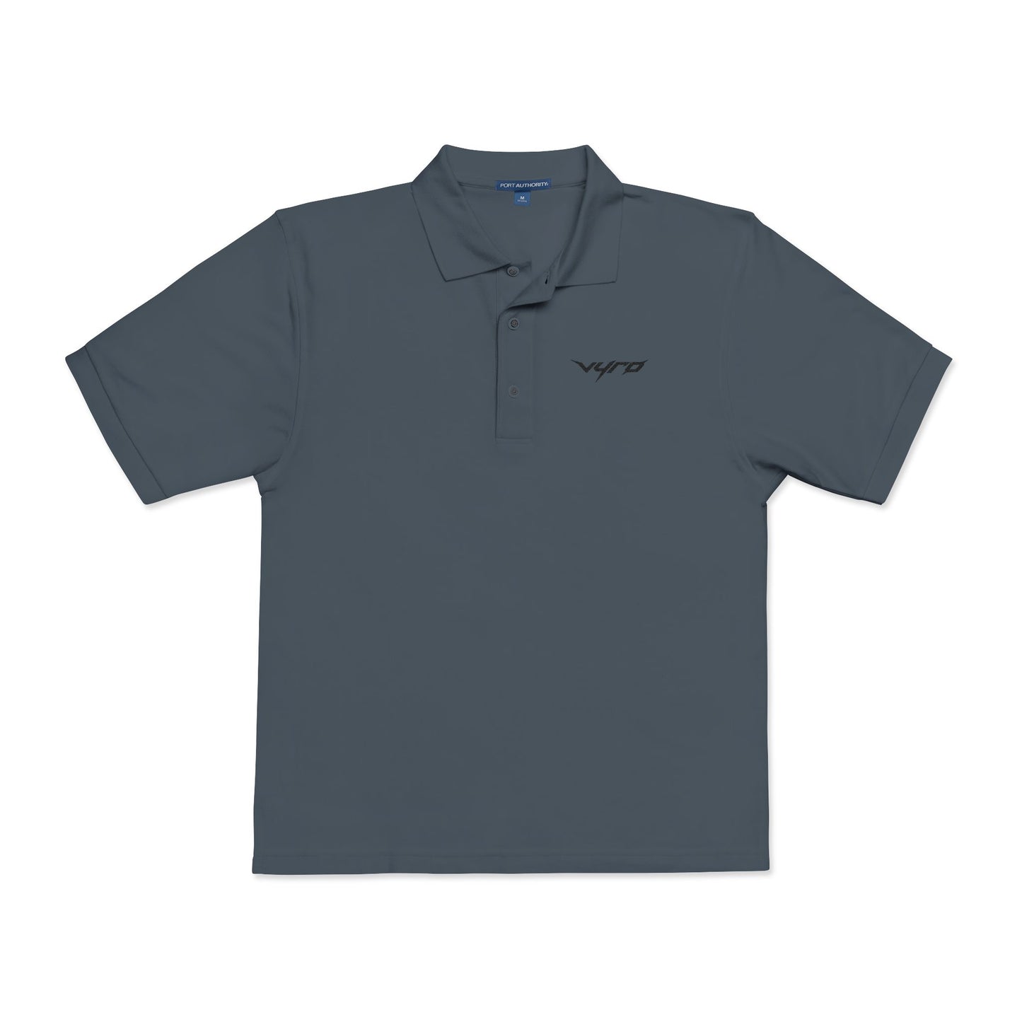 Embroidered Minimal Logo Polo Shirt — Classic Casual Work & Golf Tee