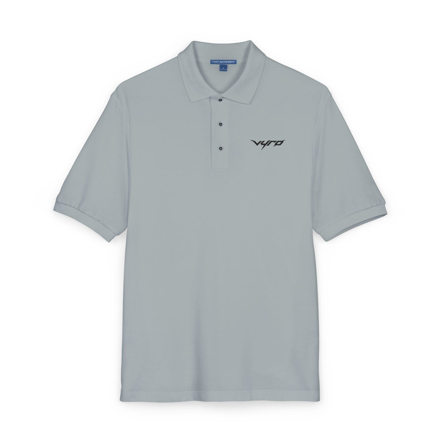 Embroidered Minimal Logo Polo Shirt — Classic Casual Work & Golf Tee