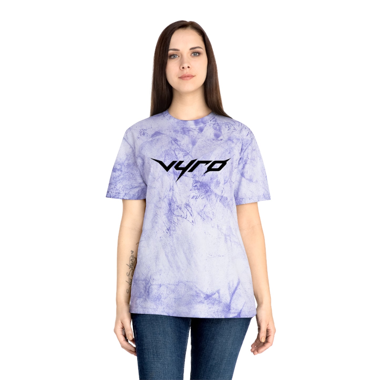 Tie-Dye Panther Tee — 'Specter & Savage' Graphic Shirt