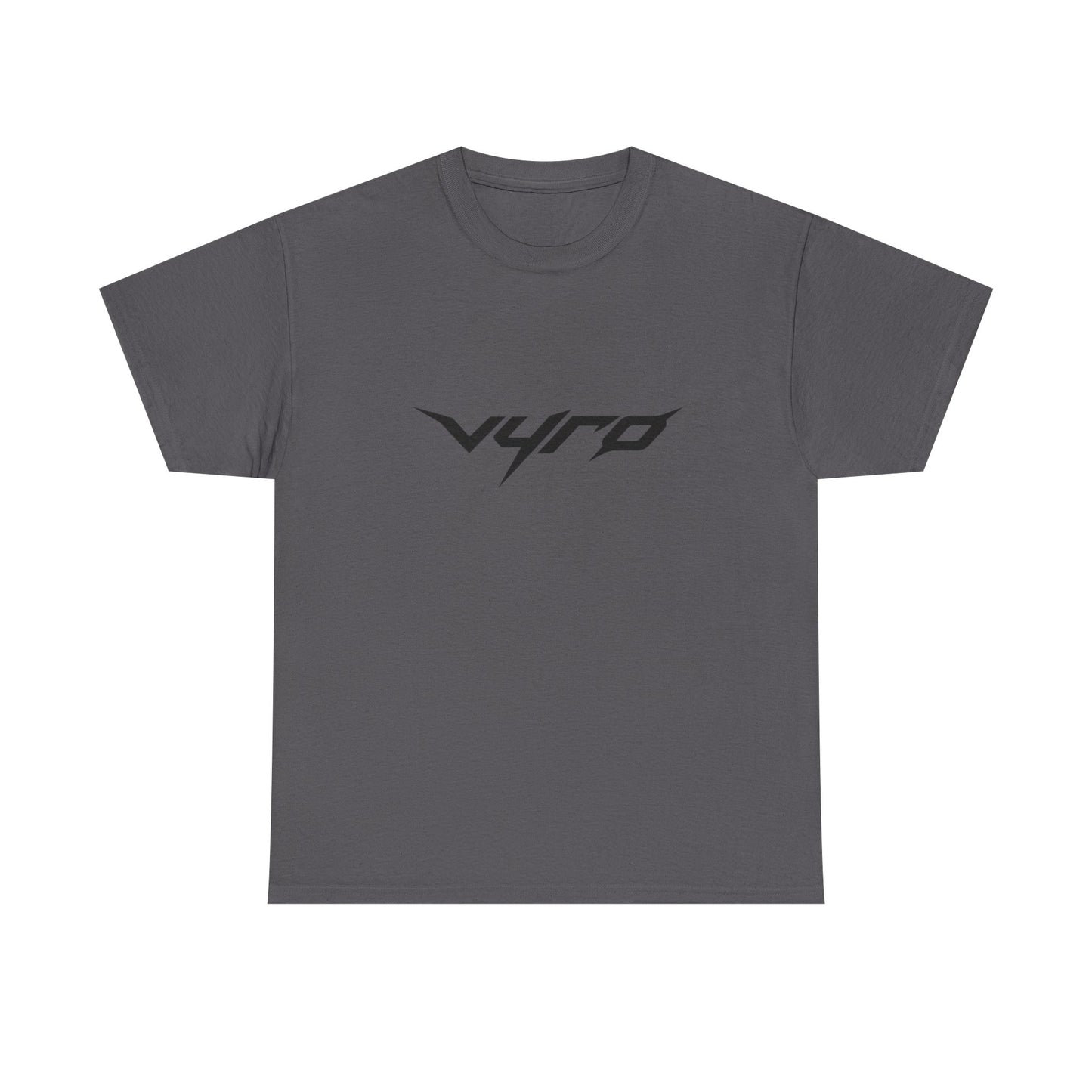 Summer Vibes Graphic Tee — 'Vyro' Logo & Beach Icon Back