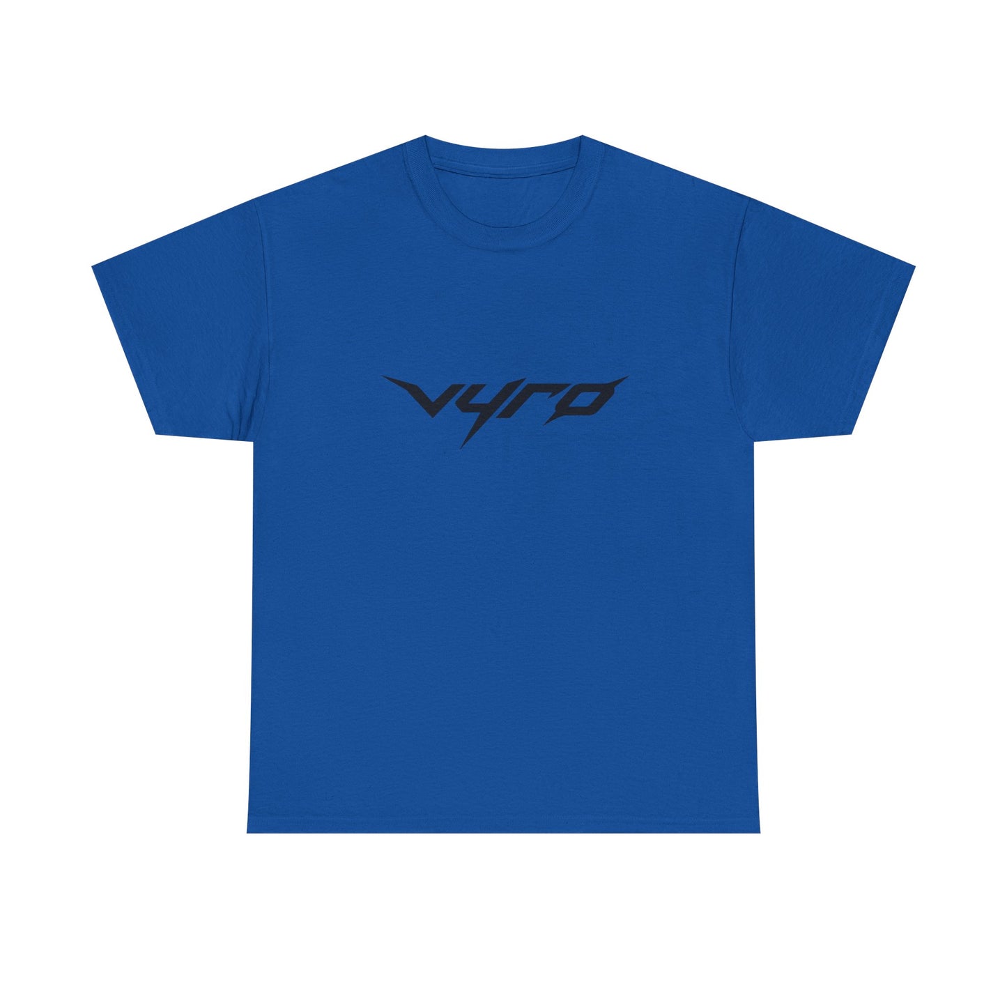 Summer Vibes Graphic Tee — 'Vyro' Logo & Beach Icon Back