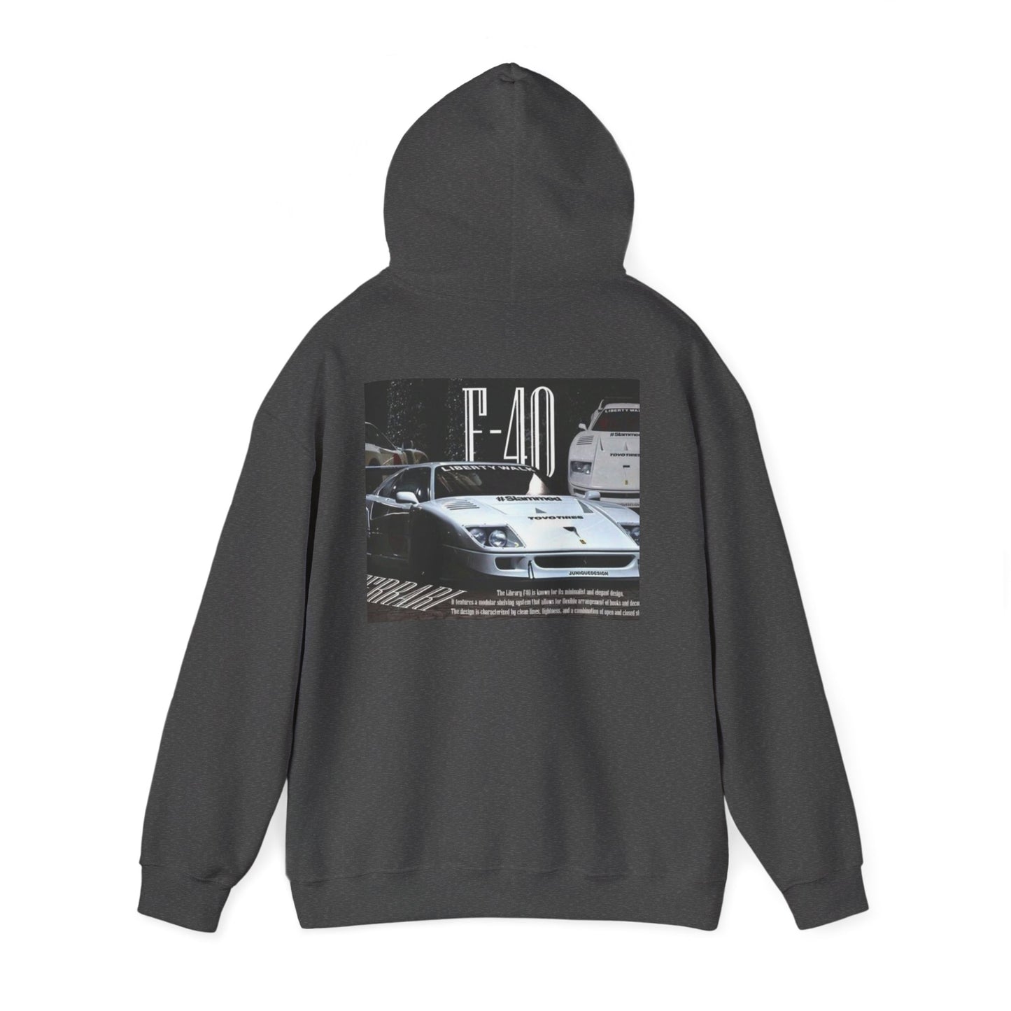 Vintage Supercar Hoodie — Vyro Logo Streetwear with Classic Racing Photo