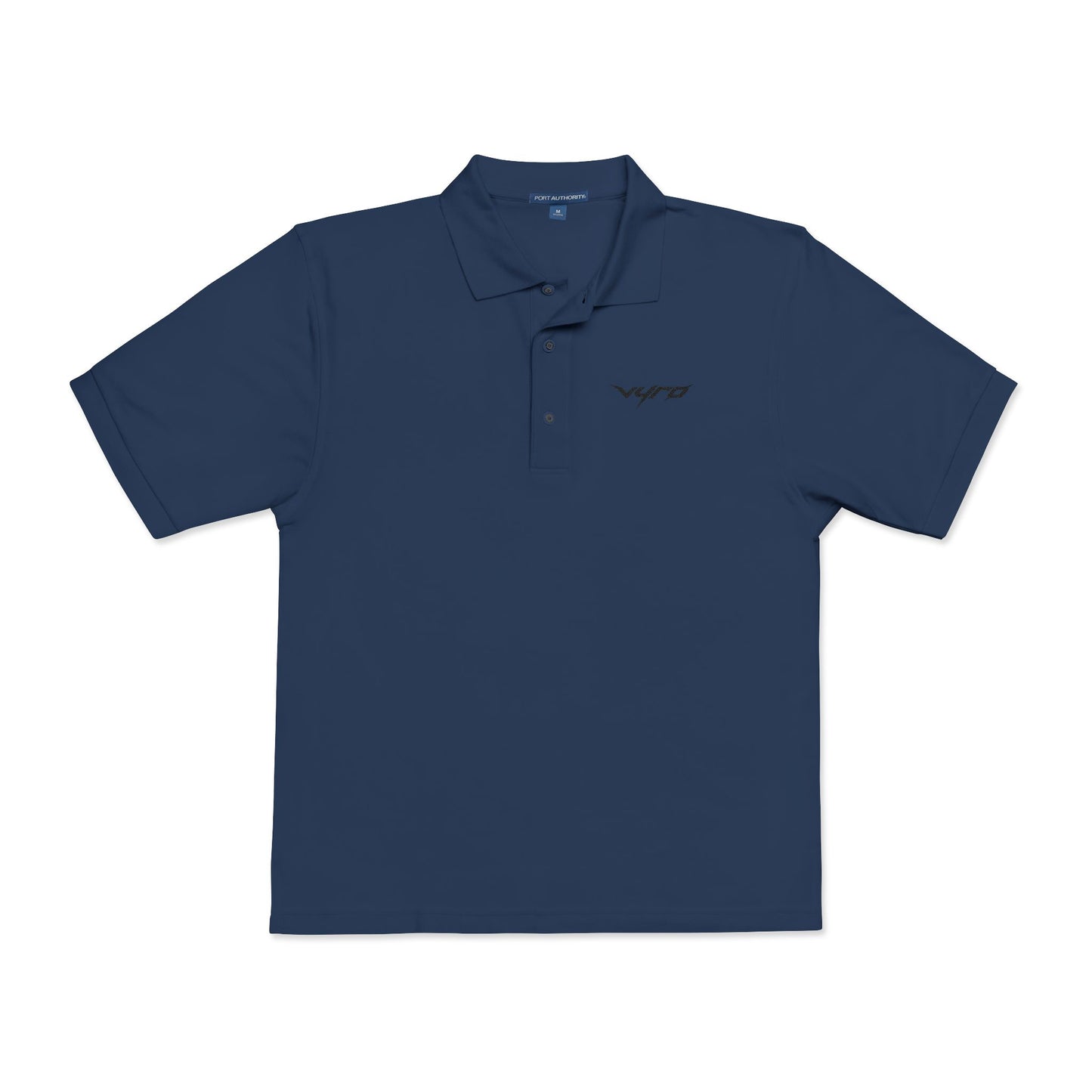 Embroidered Minimal Logo Polo Shirt — Classic Casual Work & Golf Tee