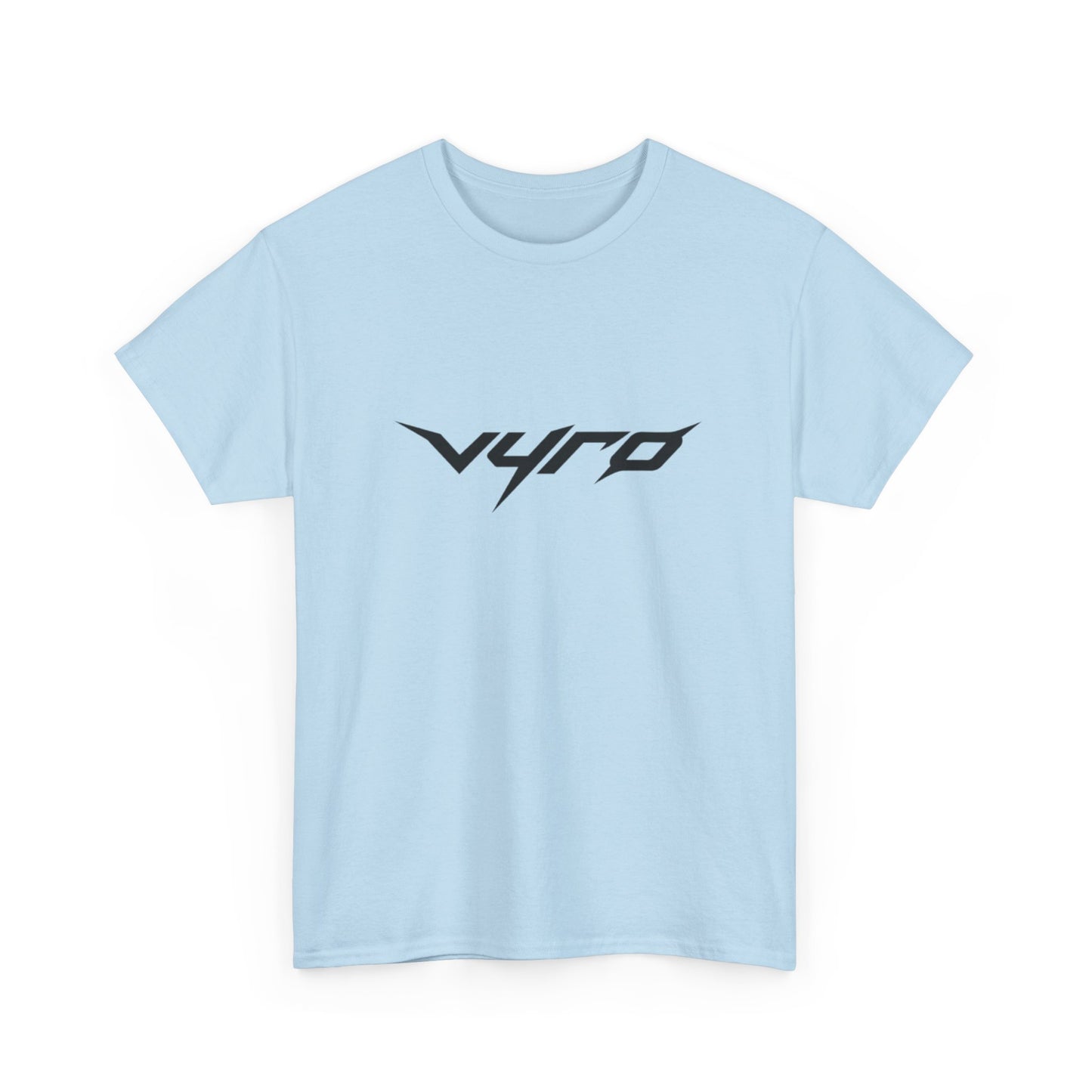 Summer Vibes Graphic Tee — 'Vyro' Logo & Beach Icon Back