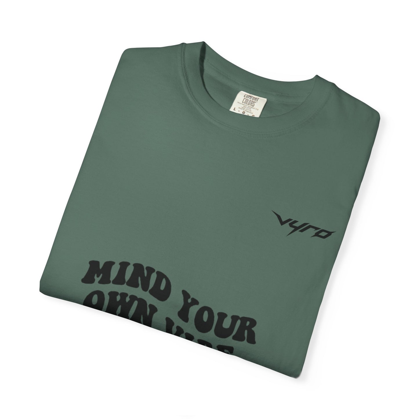 Mind Your Own Vibe T-Shirt — Retro Tropical "CHILL" Graphic Tee
