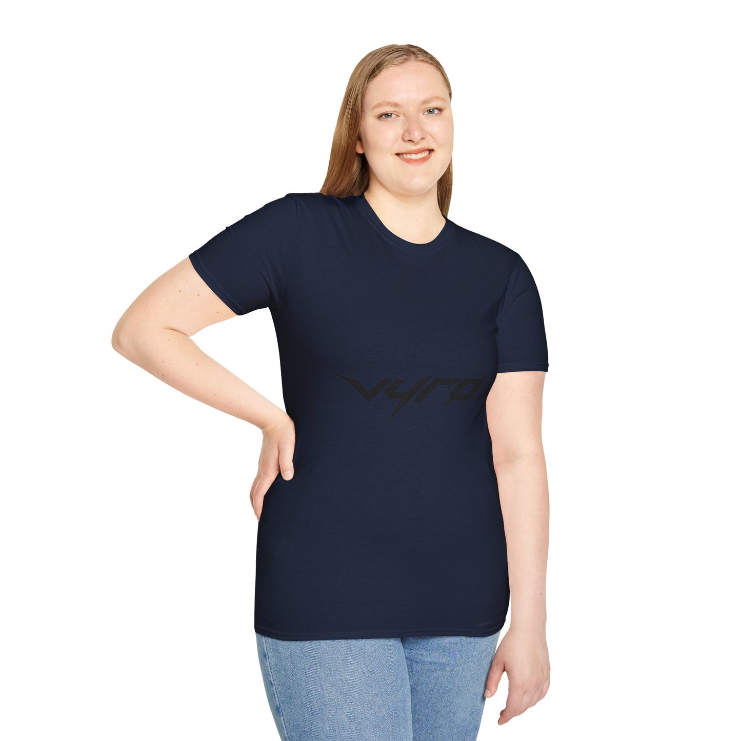 V4RO Logo T-Shirt — Minimal Tech Streetwear Graphic Tee