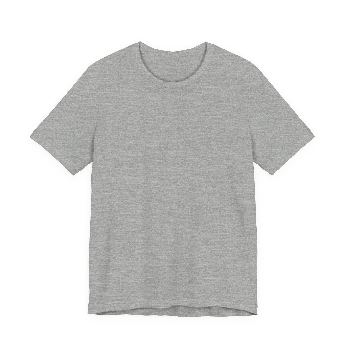 Classic White Tee — Plain Short Sleeve T-Shirt