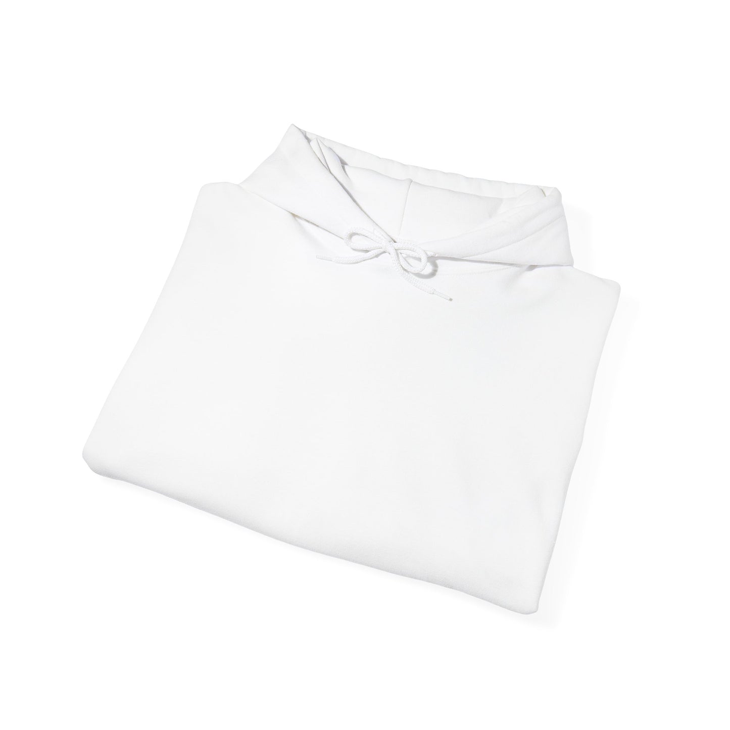 Classic White Hoodie — Minimal Blank Pullover Sweatshirt
