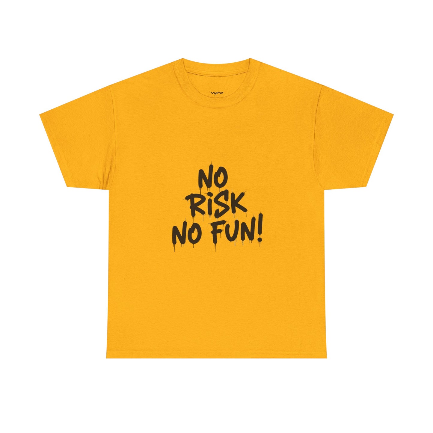 Beyond Adventure Tee — "No Risk No Fun" Graphic T‑Shirt