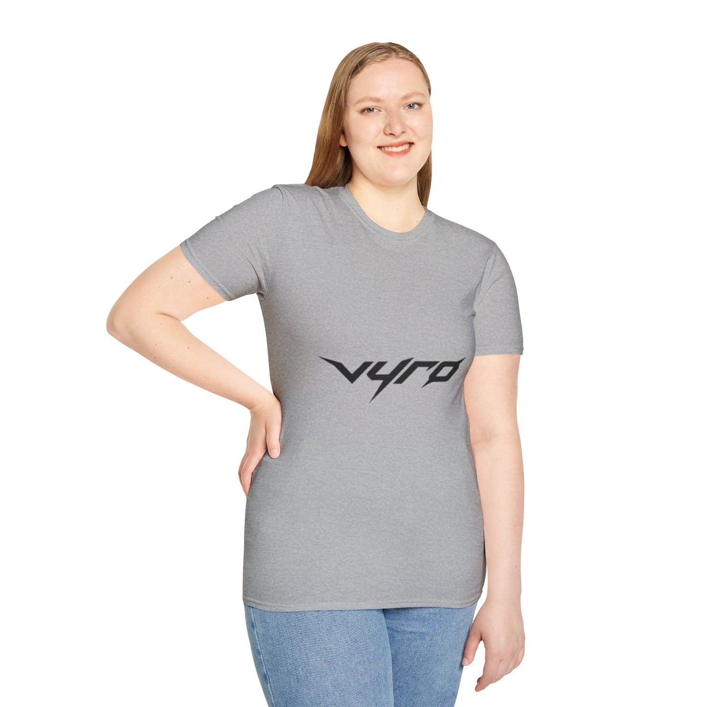 V4RO Logo T-Shirt — Minimal Tech Streetwear Graphic Tee