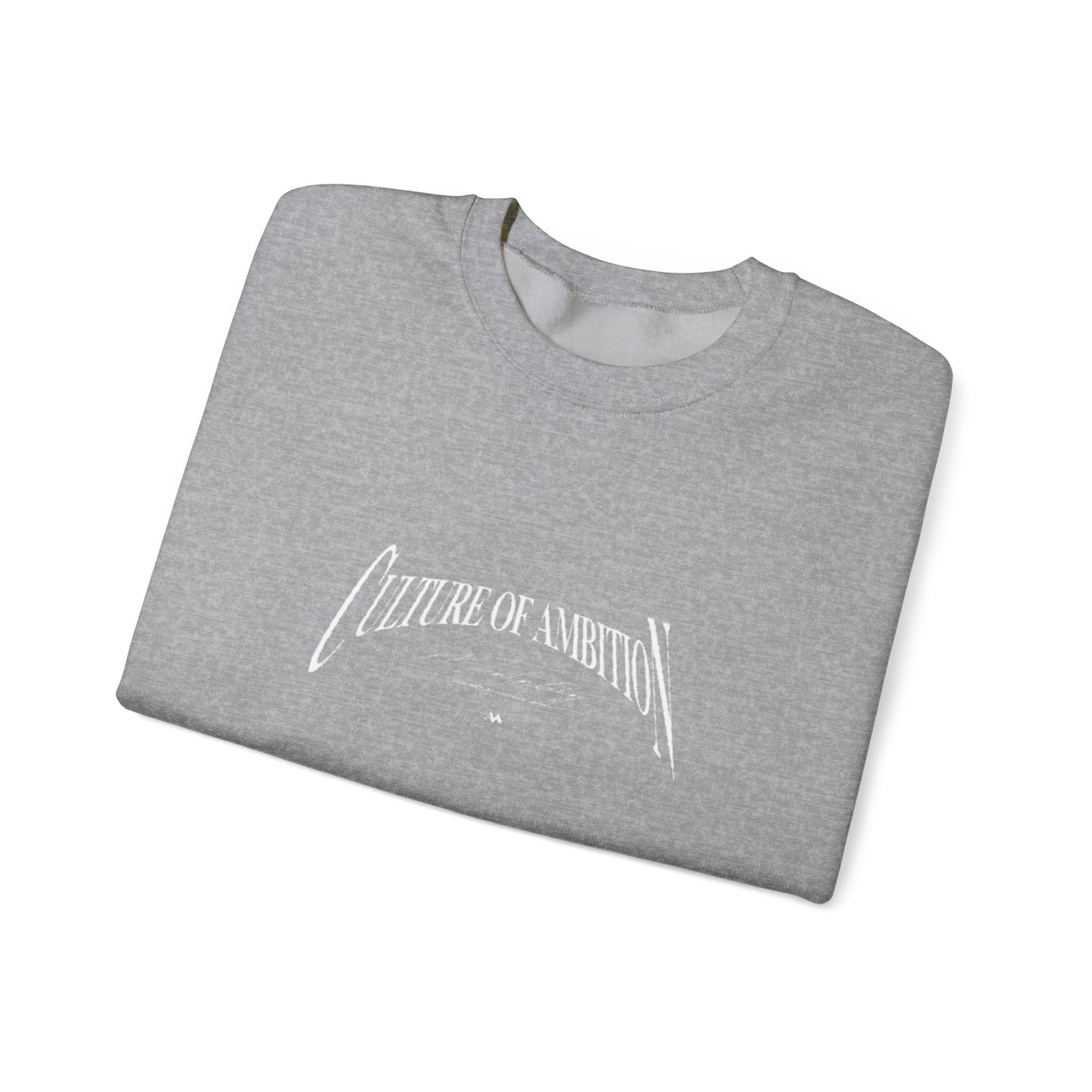 Classic White Crewneck Sweatshirt - Minimalist Blank Pullover