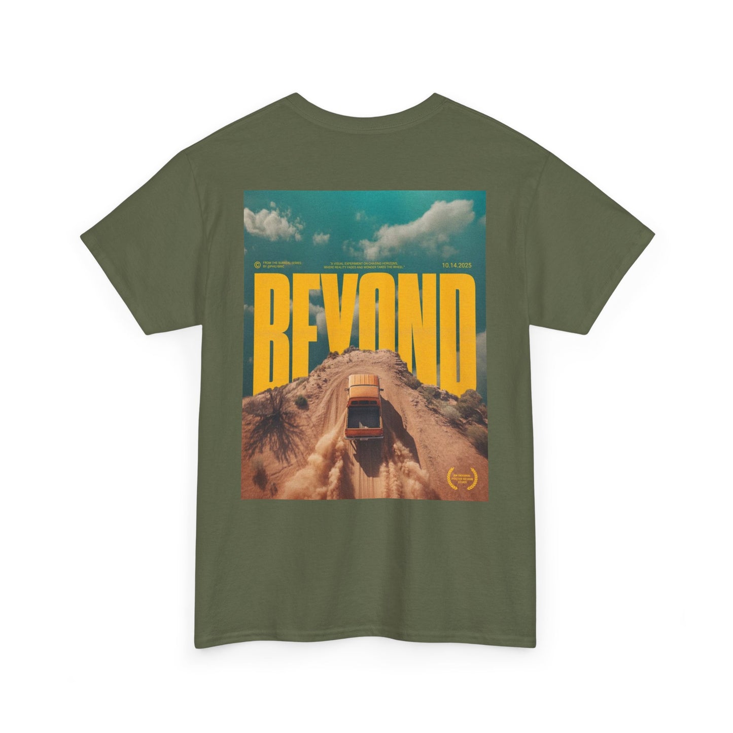 Beyond Adventure Tee — "No Risk No Fun" Graphic T‑Shirt