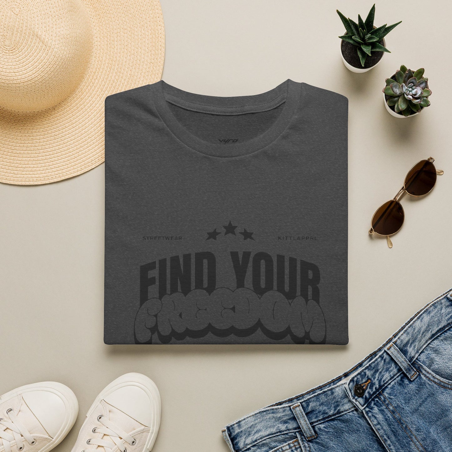 Find Your Freedom T-Shirt — 'Find Your Freedom' Graphic Tee, Adventure & Nature Vibe