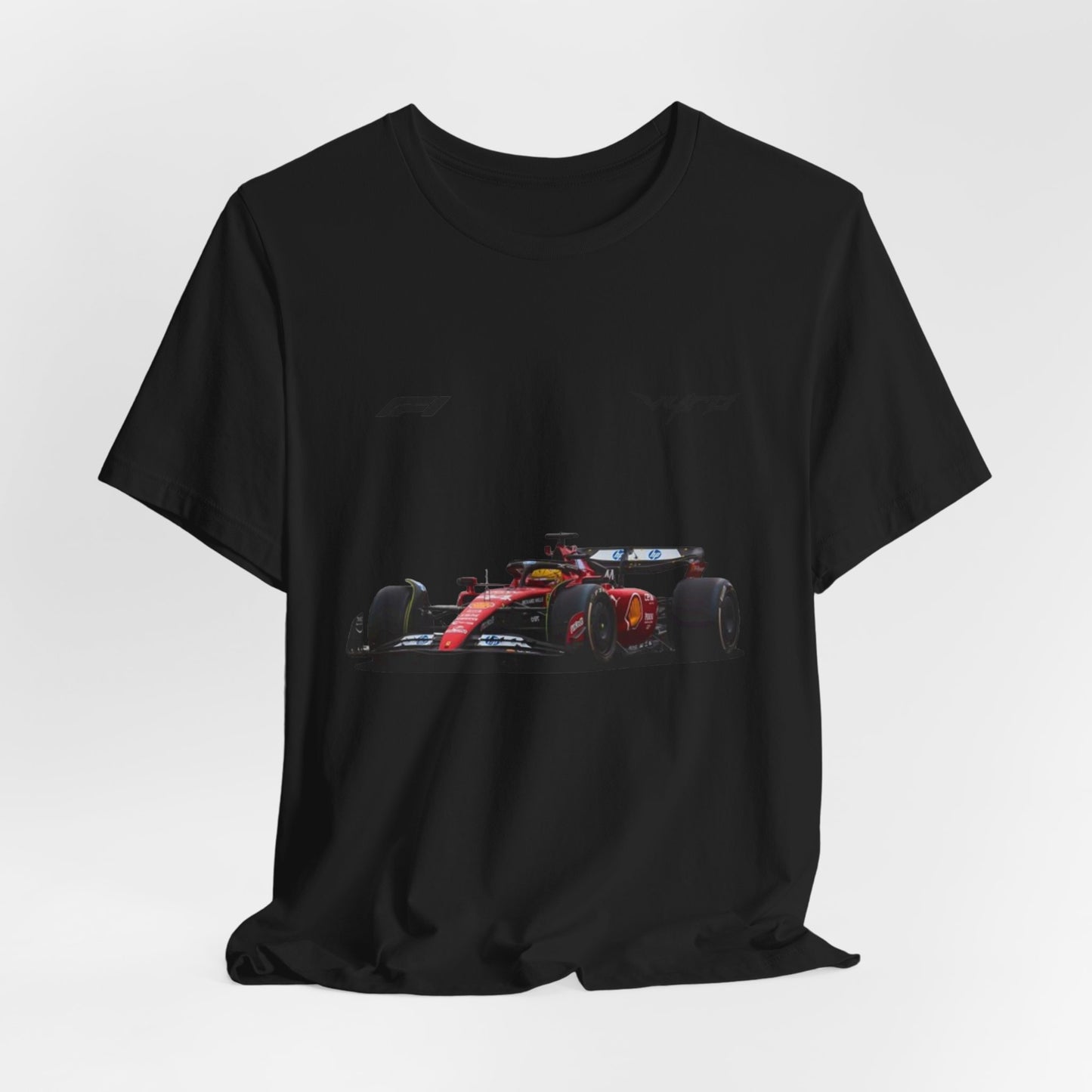 Formula One Race Car T‑Shirt — Red Single-Seater Graphic Tee