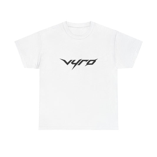 Summer Vibes Graphic Tee — 'Vyro' Logo & Beach Icon Back