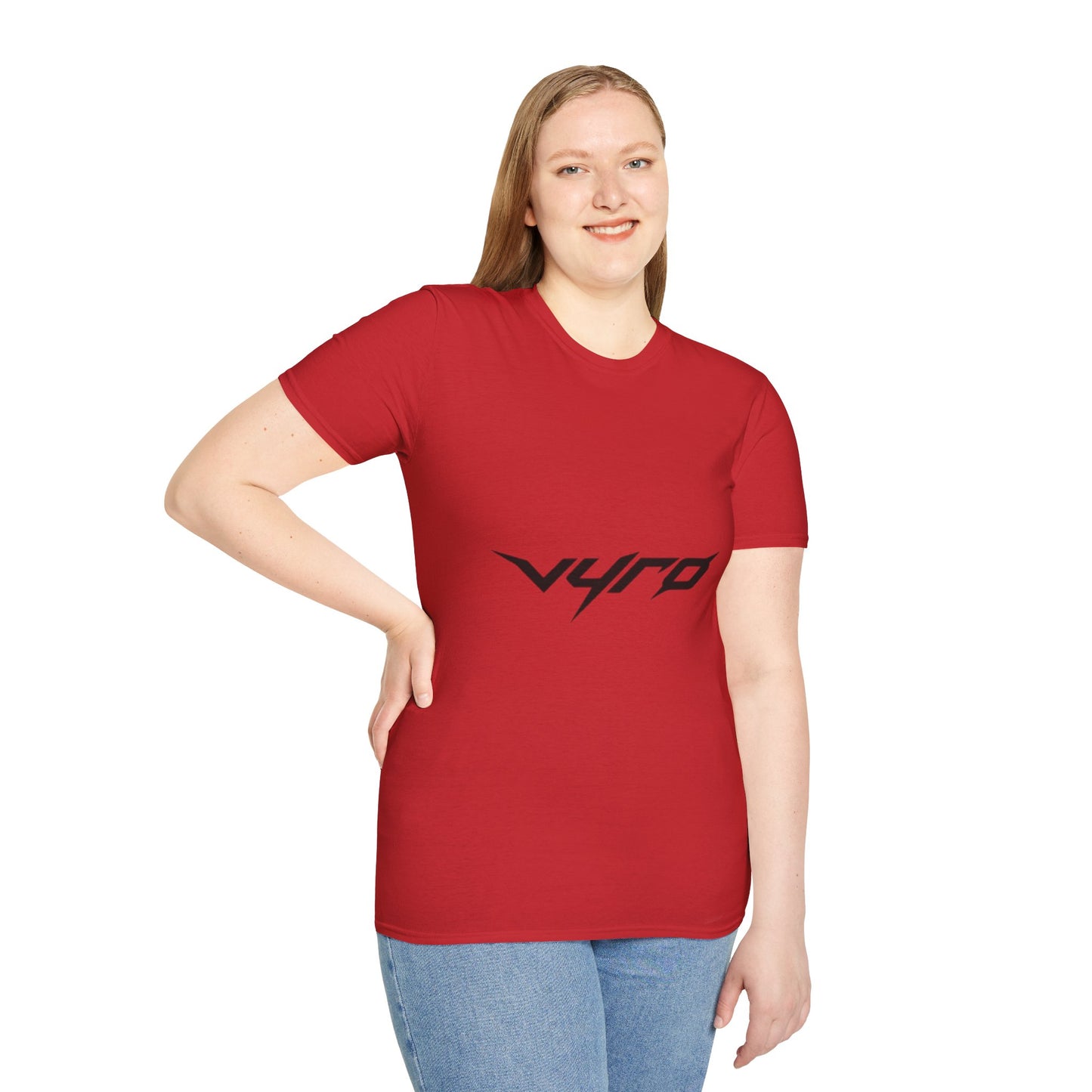 V4RO Logo T-Shirt — Minimal Tech Streetwear Graphic Tee